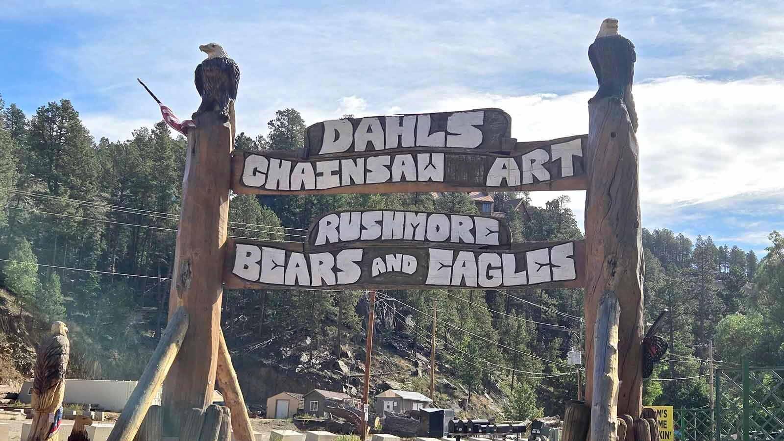 While the 23-foot world’s biggest bigfoot draws people to Dahl’s Chainsaw Art on the outskirts of Keystone, South Dakota, there’s a lot more unique creatures and creations to see.