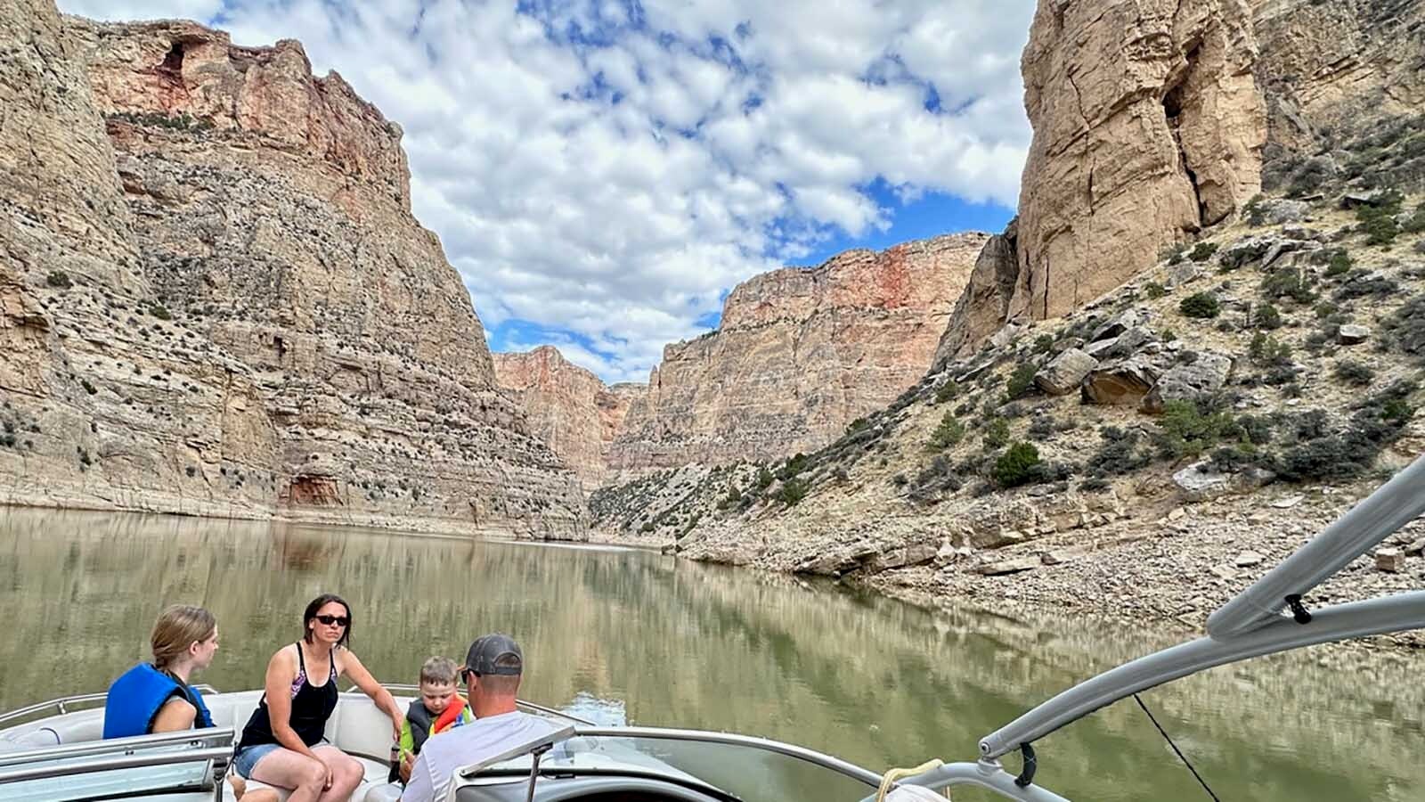 Jim Minchow of Lovell loves boating on the 70-mile-long lake near his hometown.