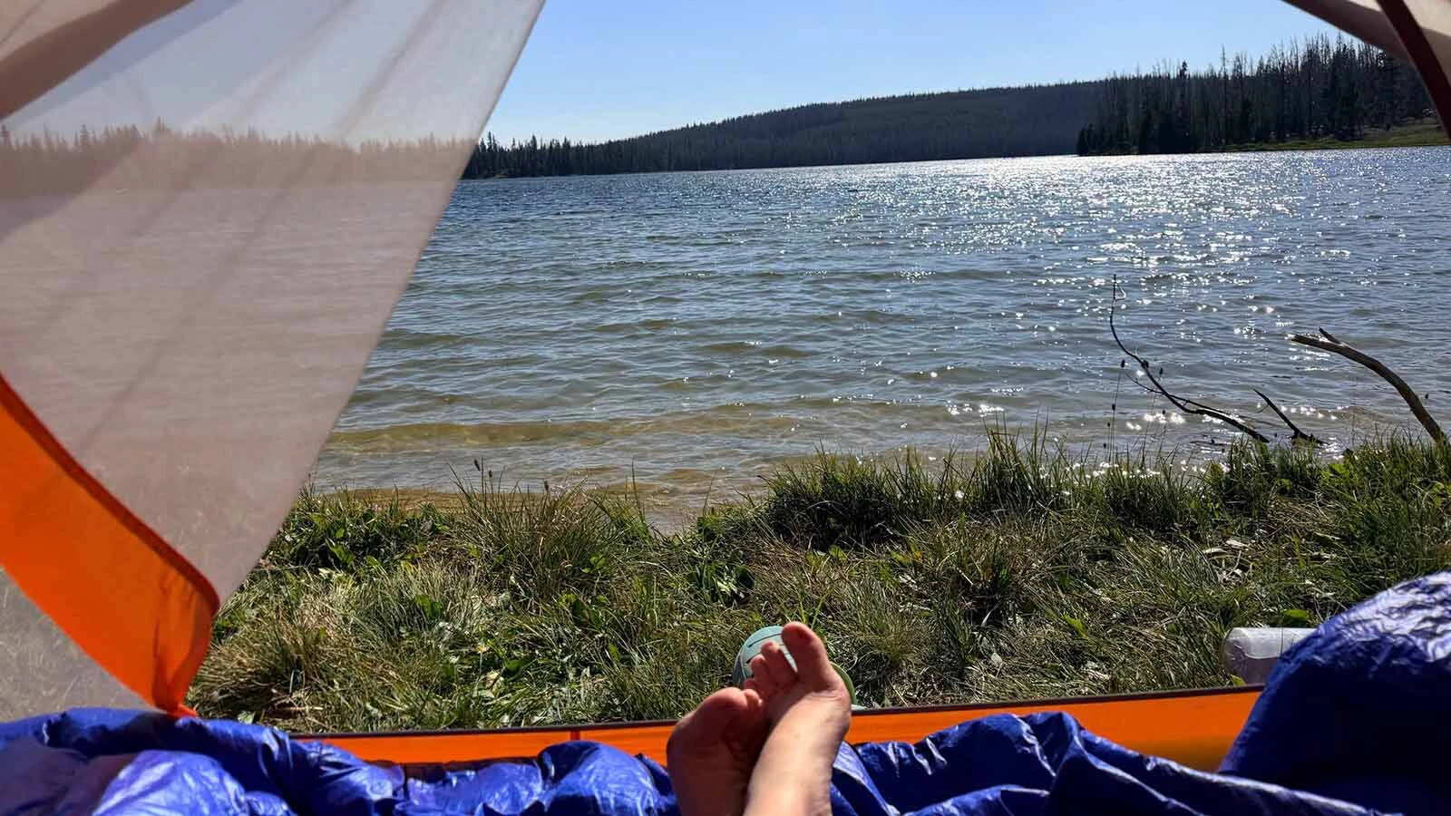 Camping at Union Pass was one of the favorite stops for the Bettis family of Virginia during their 2,700 mile bike trip from Canada to Mexico. 