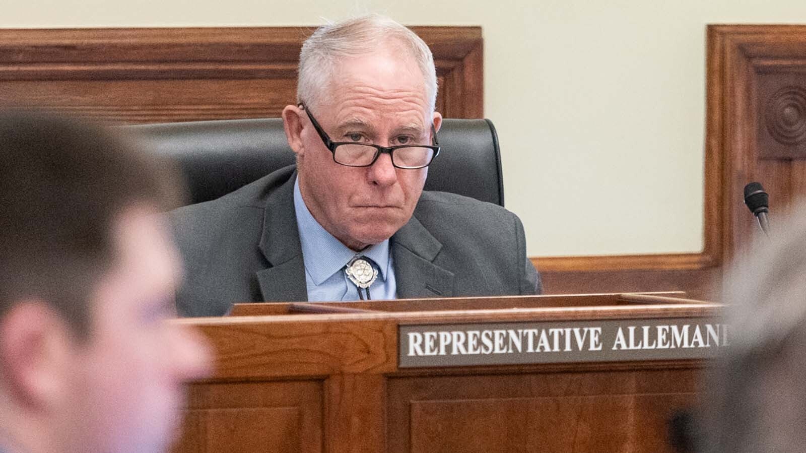 Wyoming state Rep. Bill Allemand, R-Midwest, was arrested Sunday afternoon Dec. 28, 2025, on suspicion of drunk driving. He says the DUI is a “false charge" and he’ll fight it. “I got a deputy who did not like me knowing my rights,” he said.