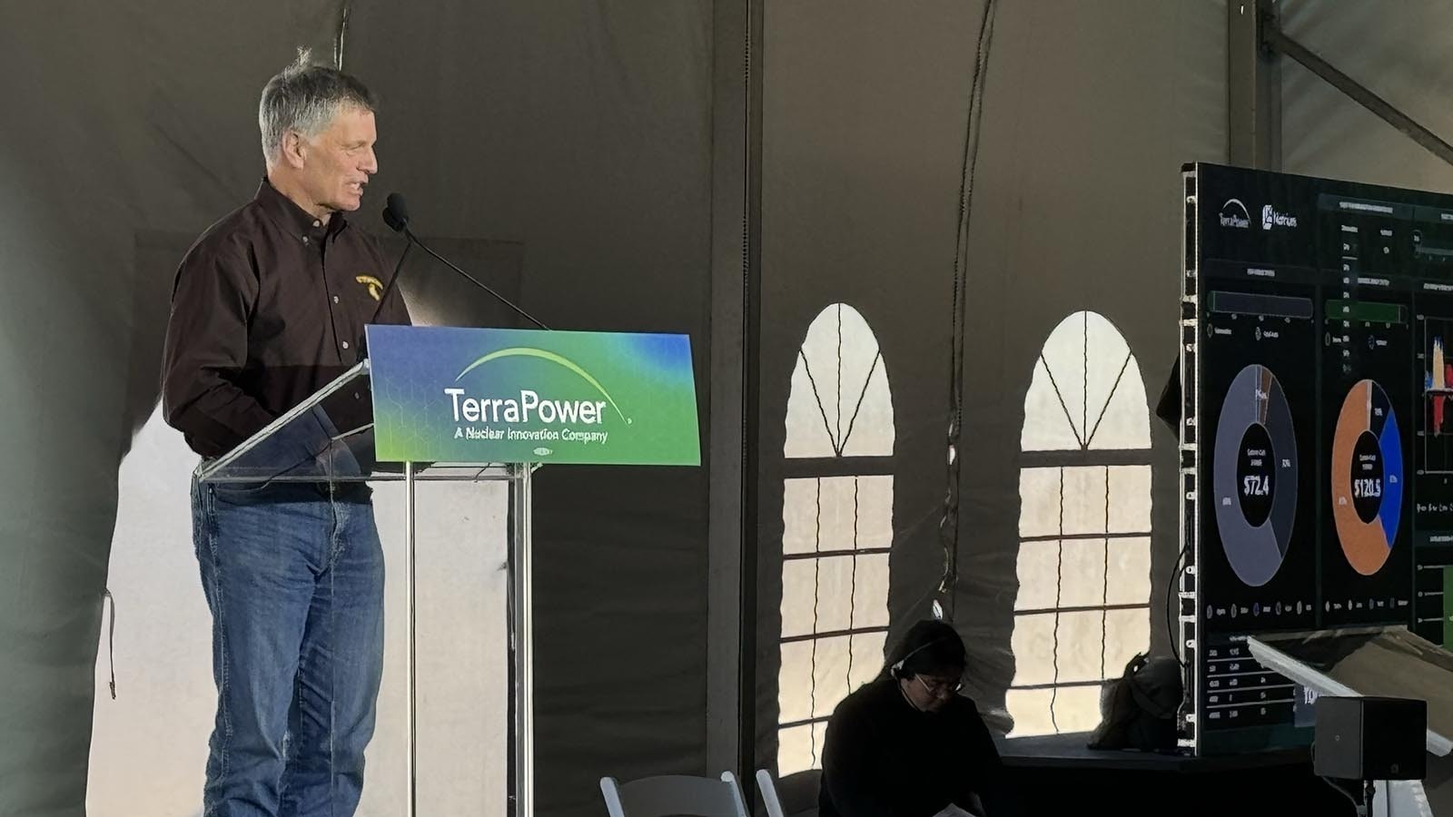 Wyoming Gov. Mark Gordon told a crown of 300 people who attended the groundbreaking ceremony for TerraPower’s nuclear reactor being built in Kemmerer, Wyoming that the project “will make a difference.”