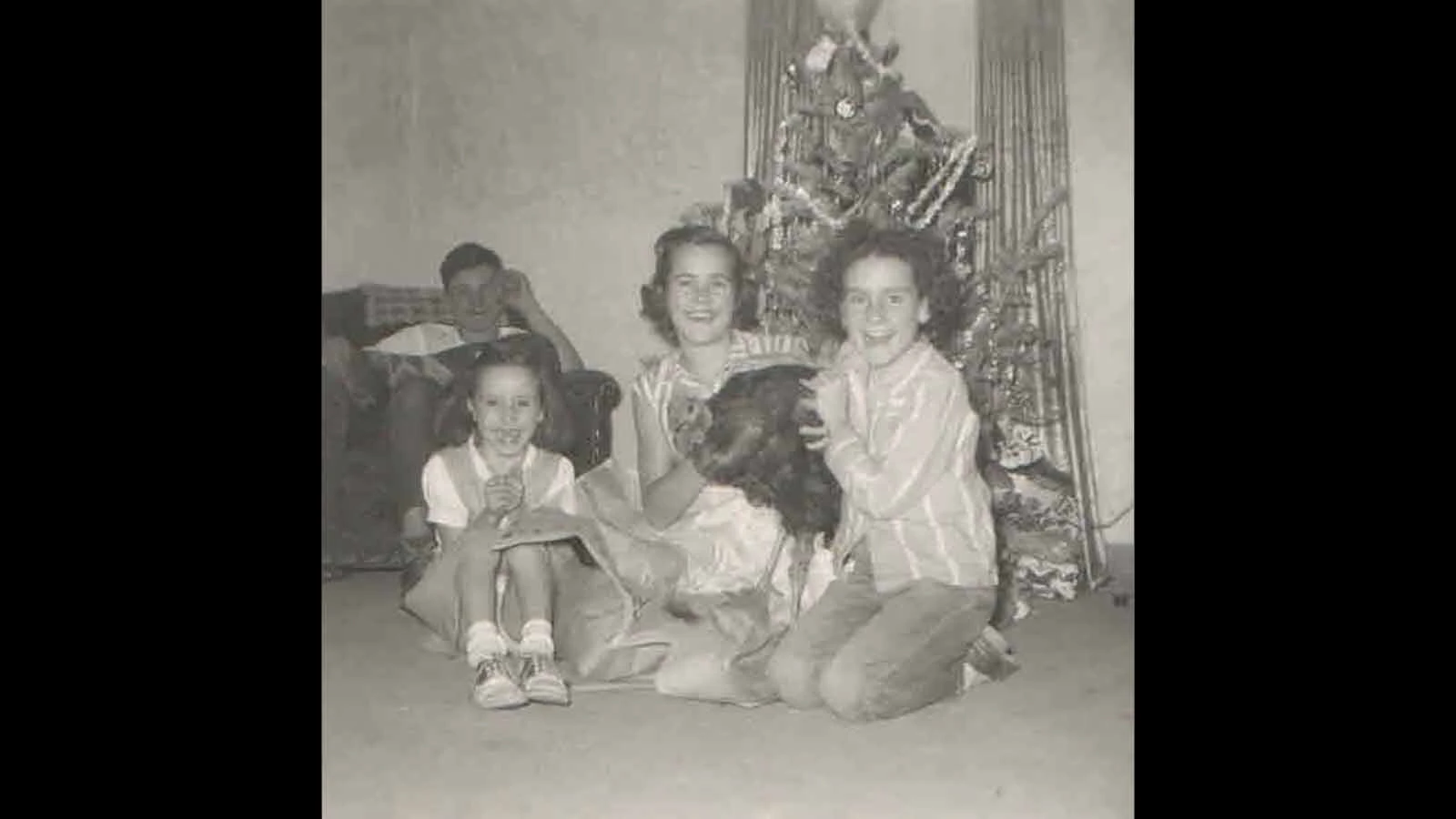 William Graves, back left, and his siblings.