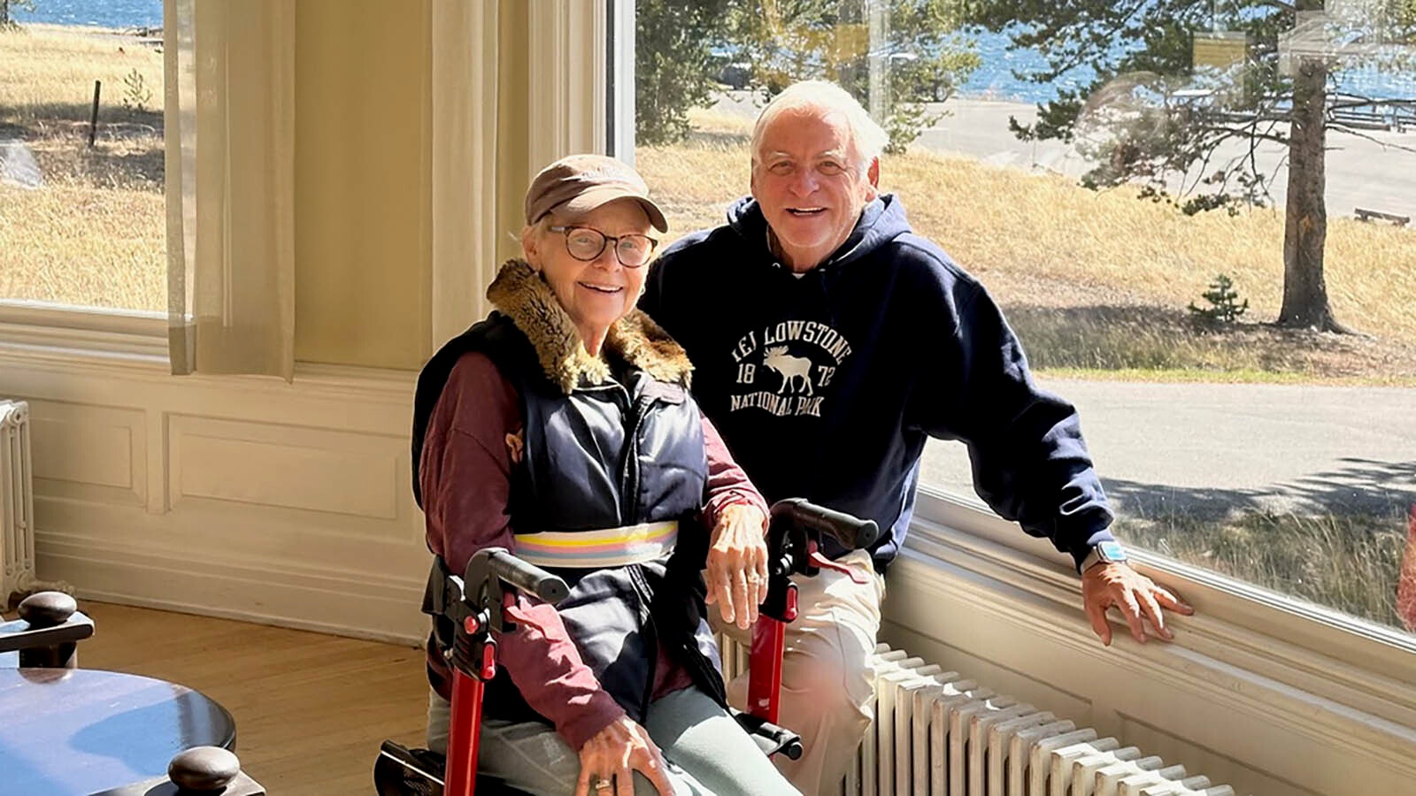 Bill and Nancy Sniffin made a 12-hour, 493-mile trip to get their Yellowstone National Park visit in this year.