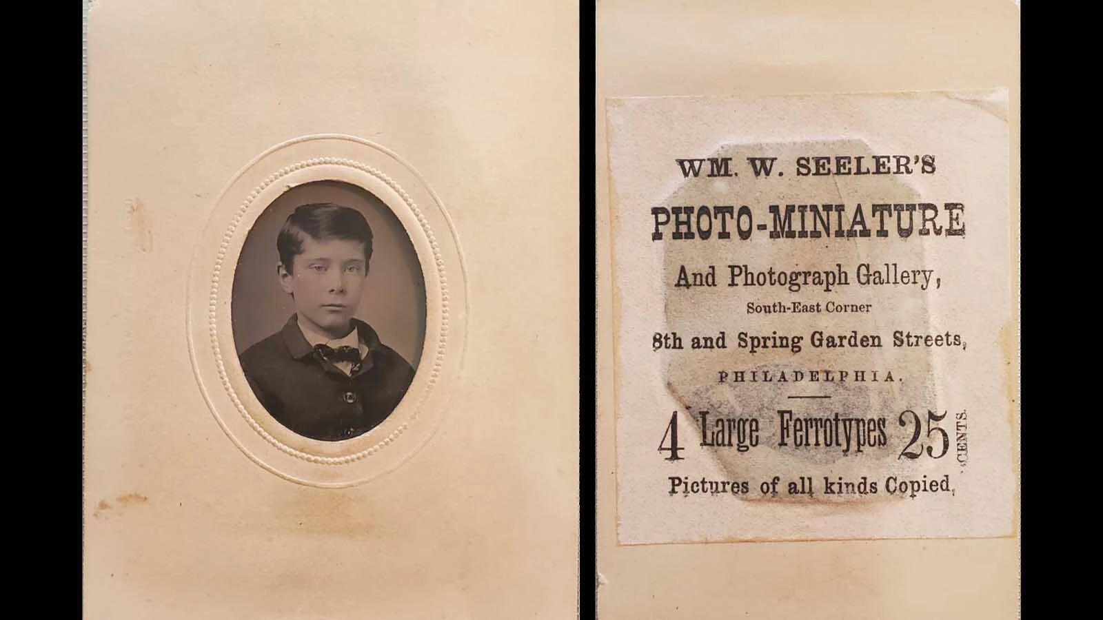 This photo of what the Ronketty family believes is a young Billy the Kid has proved to be hard to scientifically verify. It was found in a family album in New Jersey and family lore said it was Billy before he went West and became an outlaw.