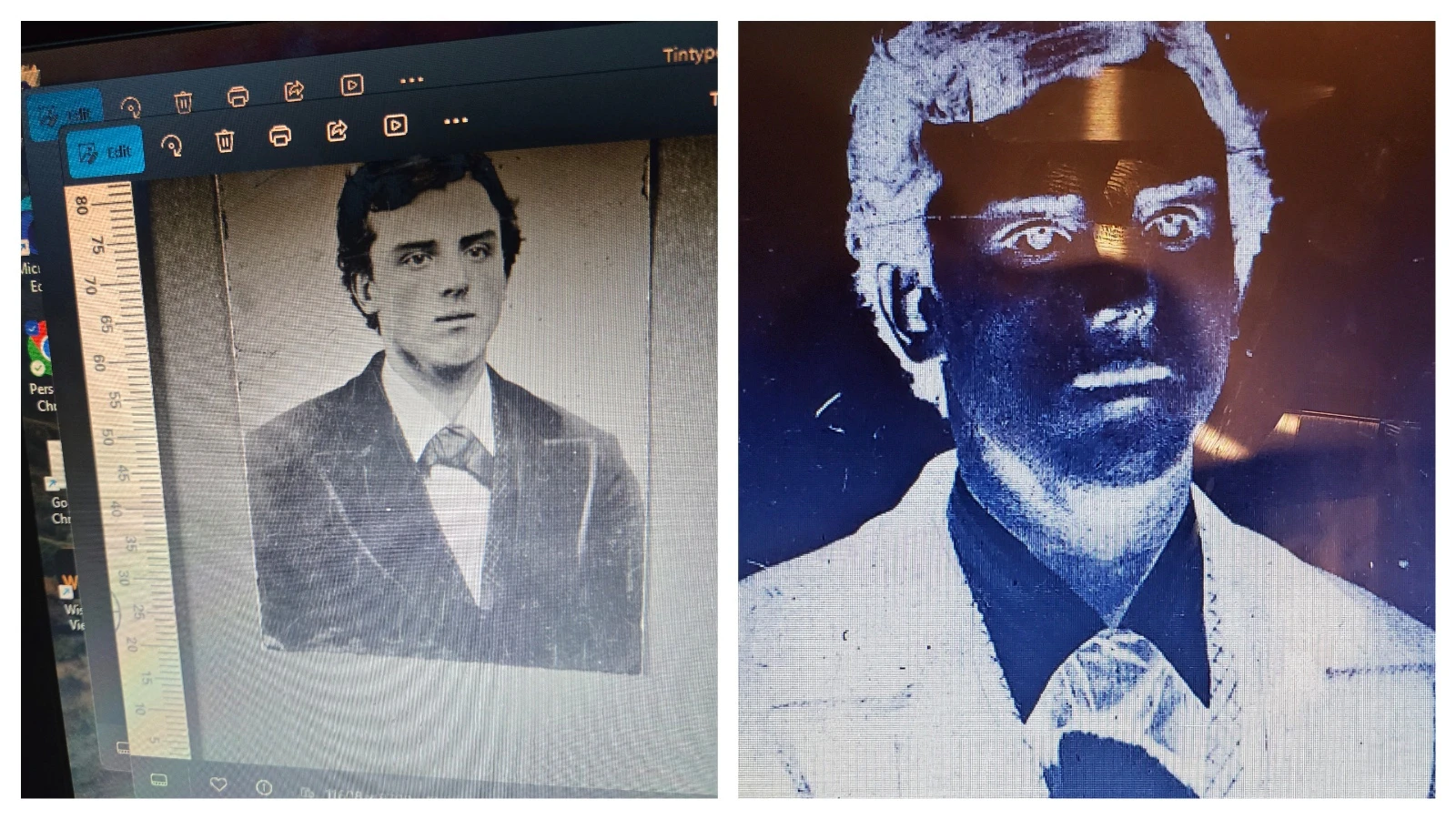 From Stanford University to calling police stations, Tom Ronketty has been trying for the past 10 years to either prove or disprove that his wife’s family photo was Billy the Kid. After exhausting his resources, he and his wife, Beth, are now selling the two photos he believes are Billy the Kid with the hope that someone else can continue to research and prove the photo as the infamous outlaw.