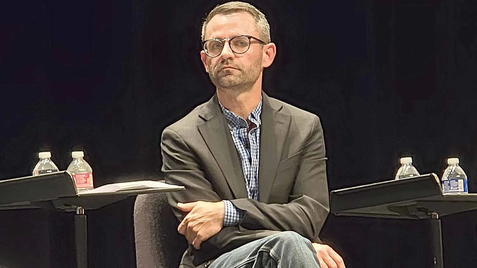 Austin Allen with Black Hills Energy spoke at a recent Cheyenne forum about Black Hills Energy's efforts to keep data center buildouts from affecting residential rates with its large-load tariff.