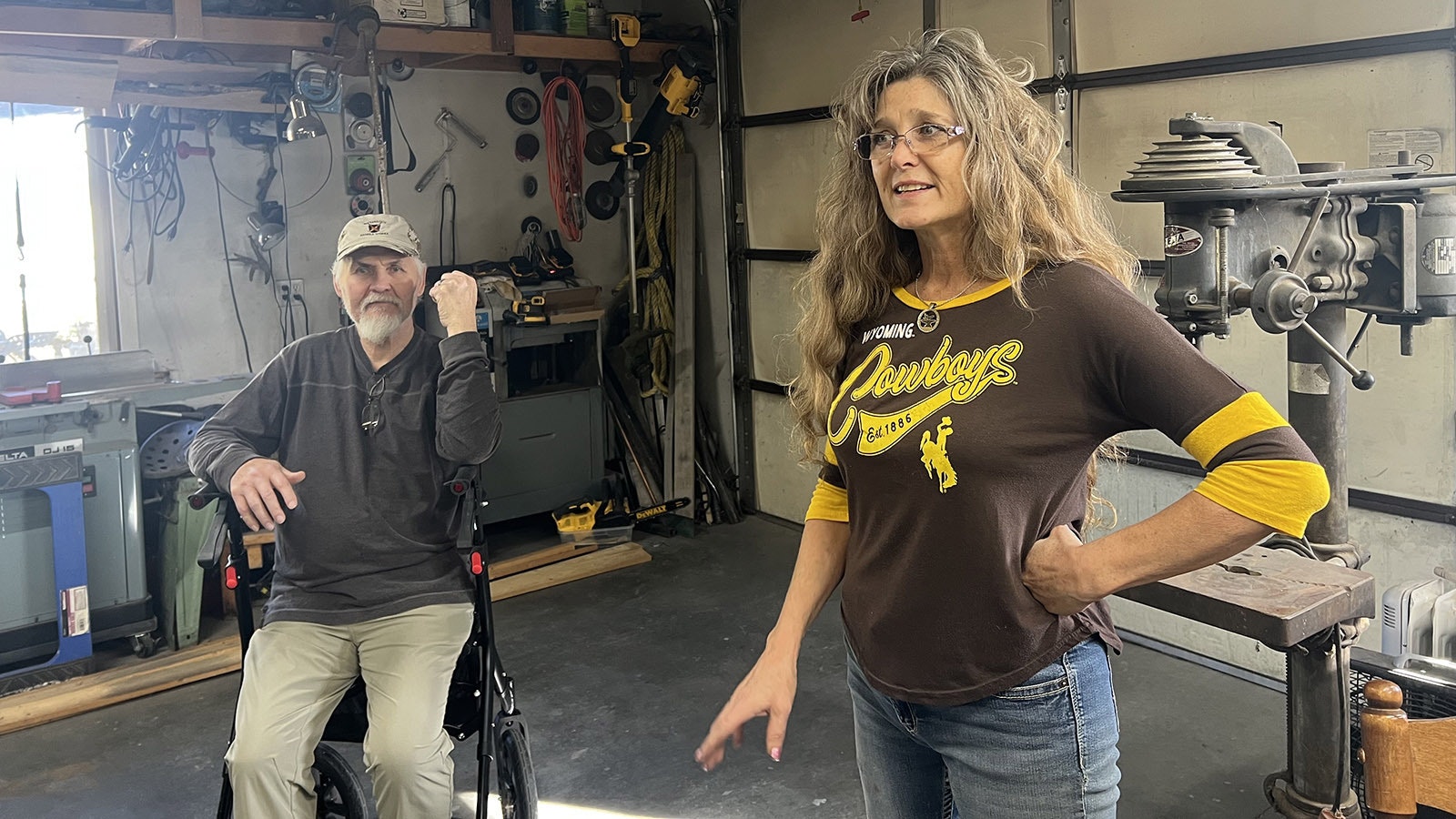 Audra and Mike Draper have owned and operated Draper Knives near Riverton for decades.
