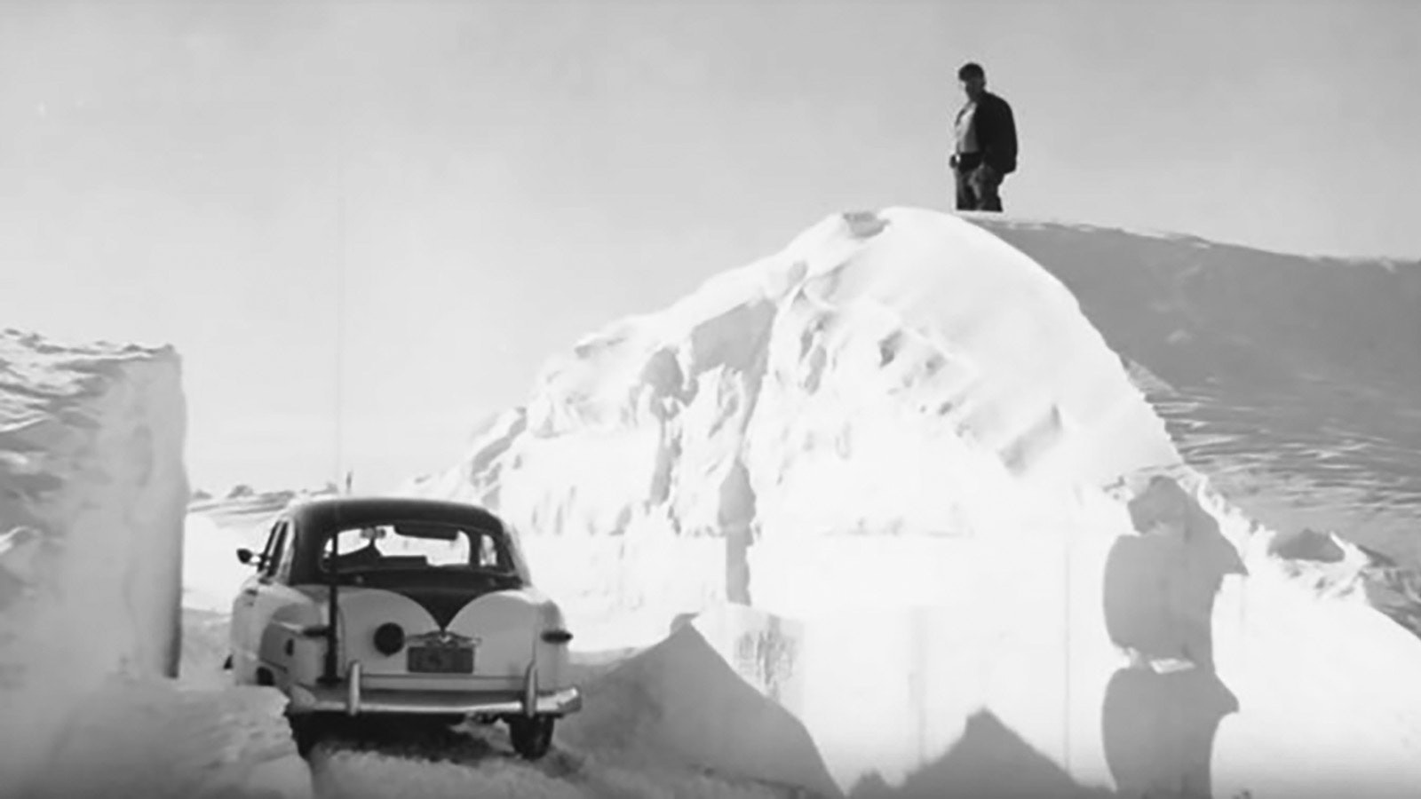 The Blizzard of 1949 didn't see snow pile up in inches, it was measured in feet.