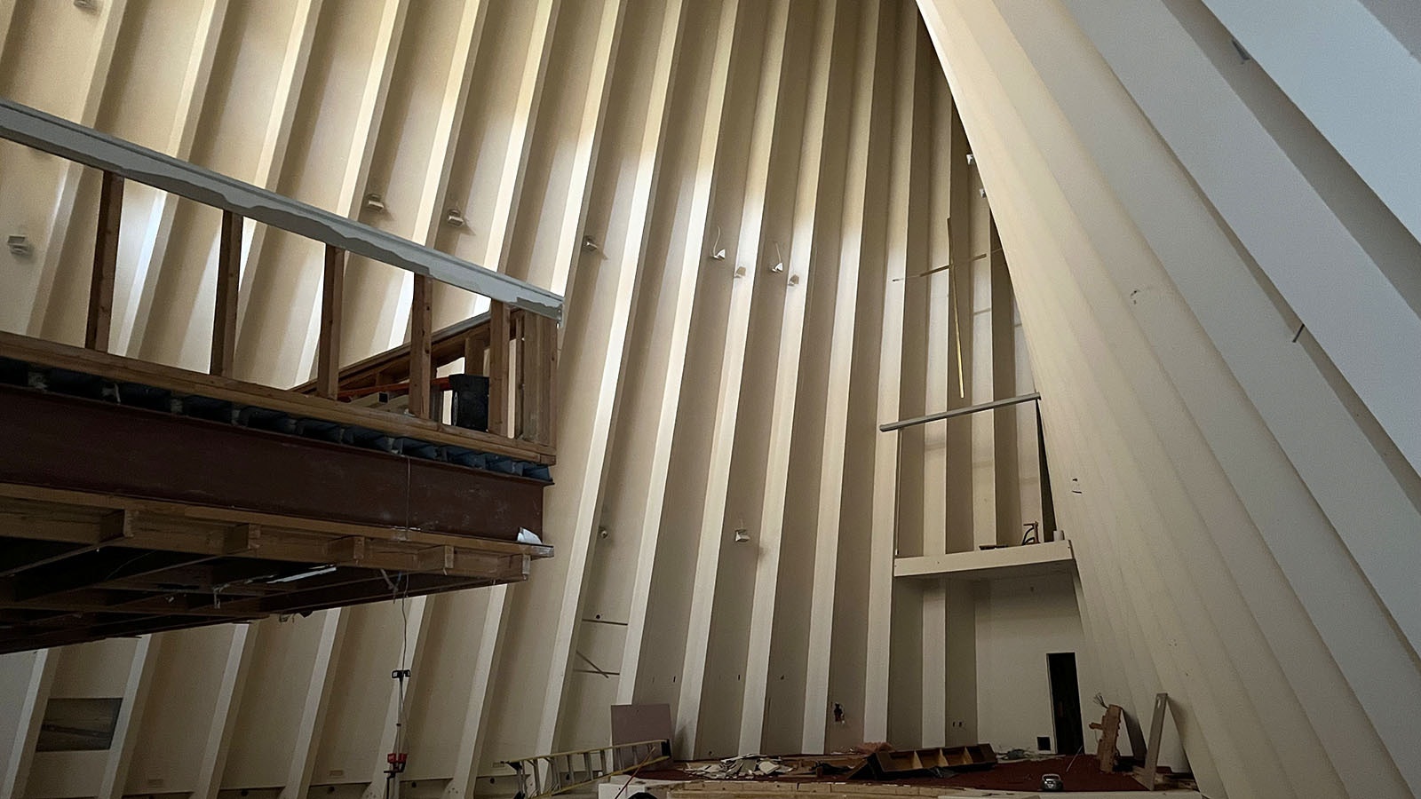 The soaring sanctuary of the First United Methodist Church in Laramie saw countless services and ceremonies over more than half a century. Now, it’s empty, gutted and awaiting demolition.