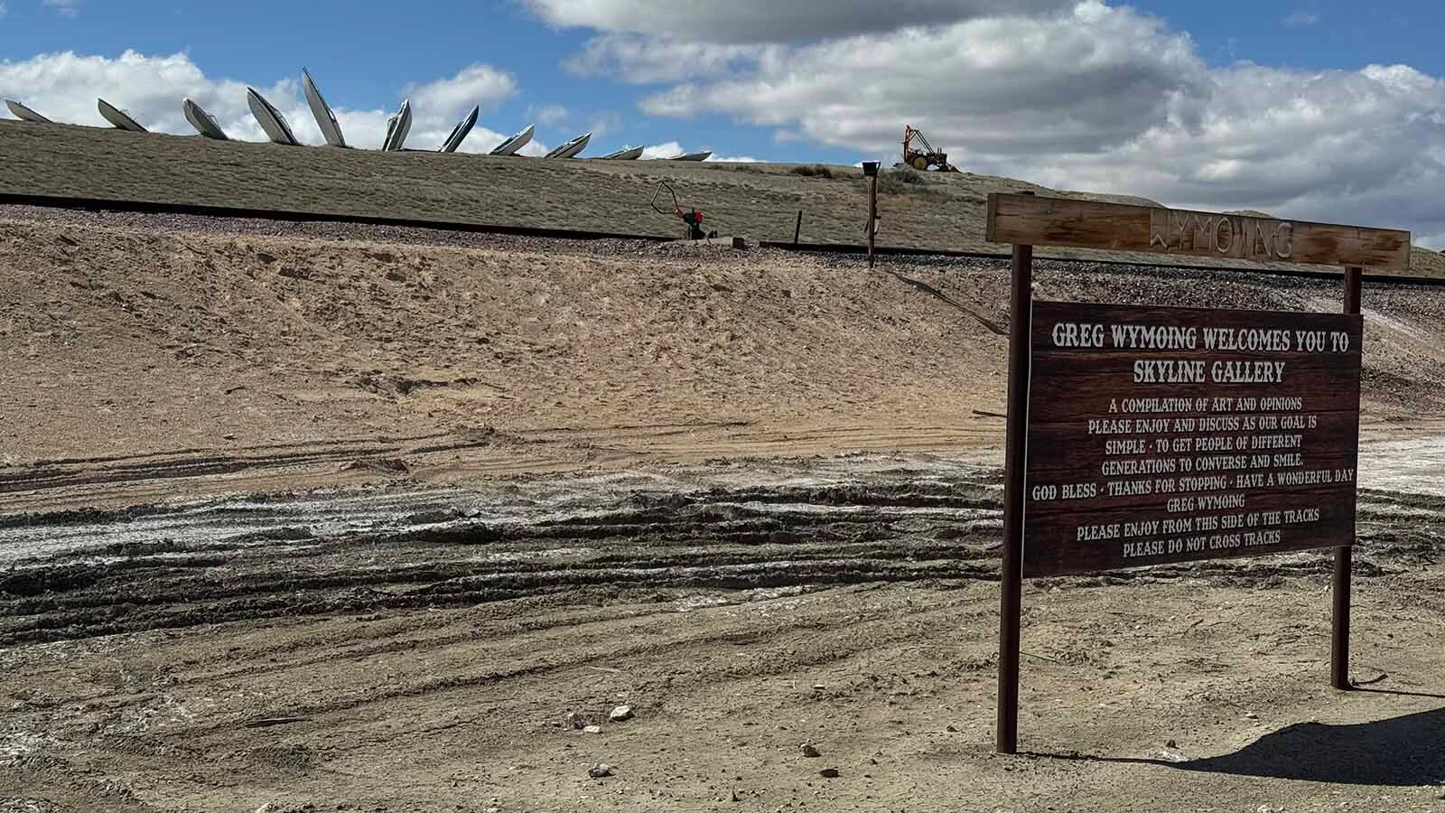 Hull’s Half Acre — many people call it “Boathenge” — gained notoriety when a row of half-buried boats appeared in the middle of nowhere outside Frannie, Wyoming, in 2020. The guy who put it there has a message for those who don’t like it: “Go to hell."