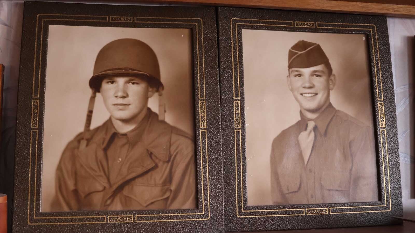 Bob Willis as a young soldier in the U.S. Army.