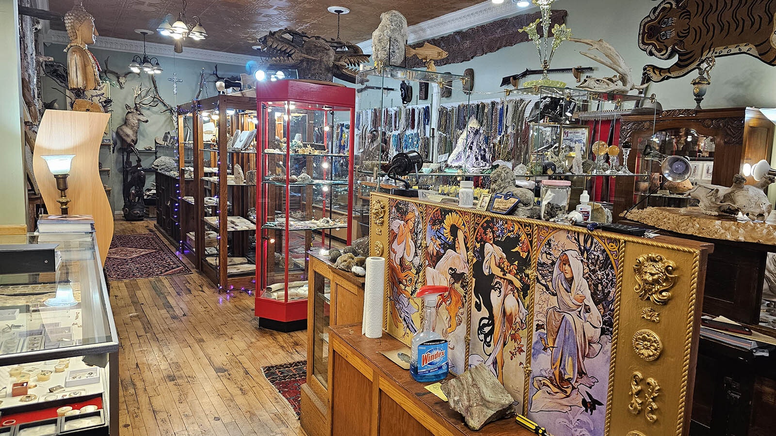 The Bohemian Metals Shop in Cheyenne is filled with curiosities from all over the world.