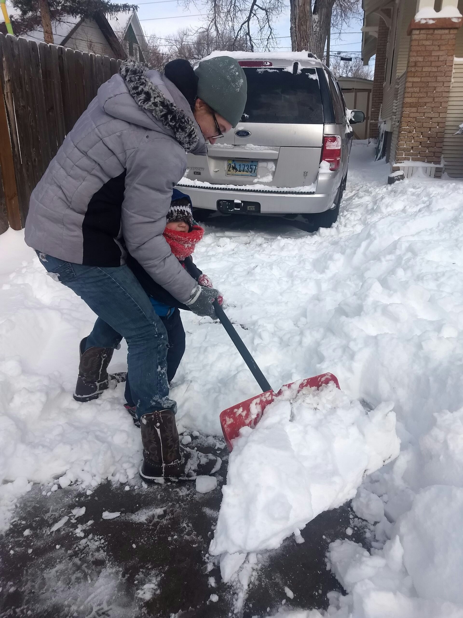 Bomb Cyclone Digging Out scaled