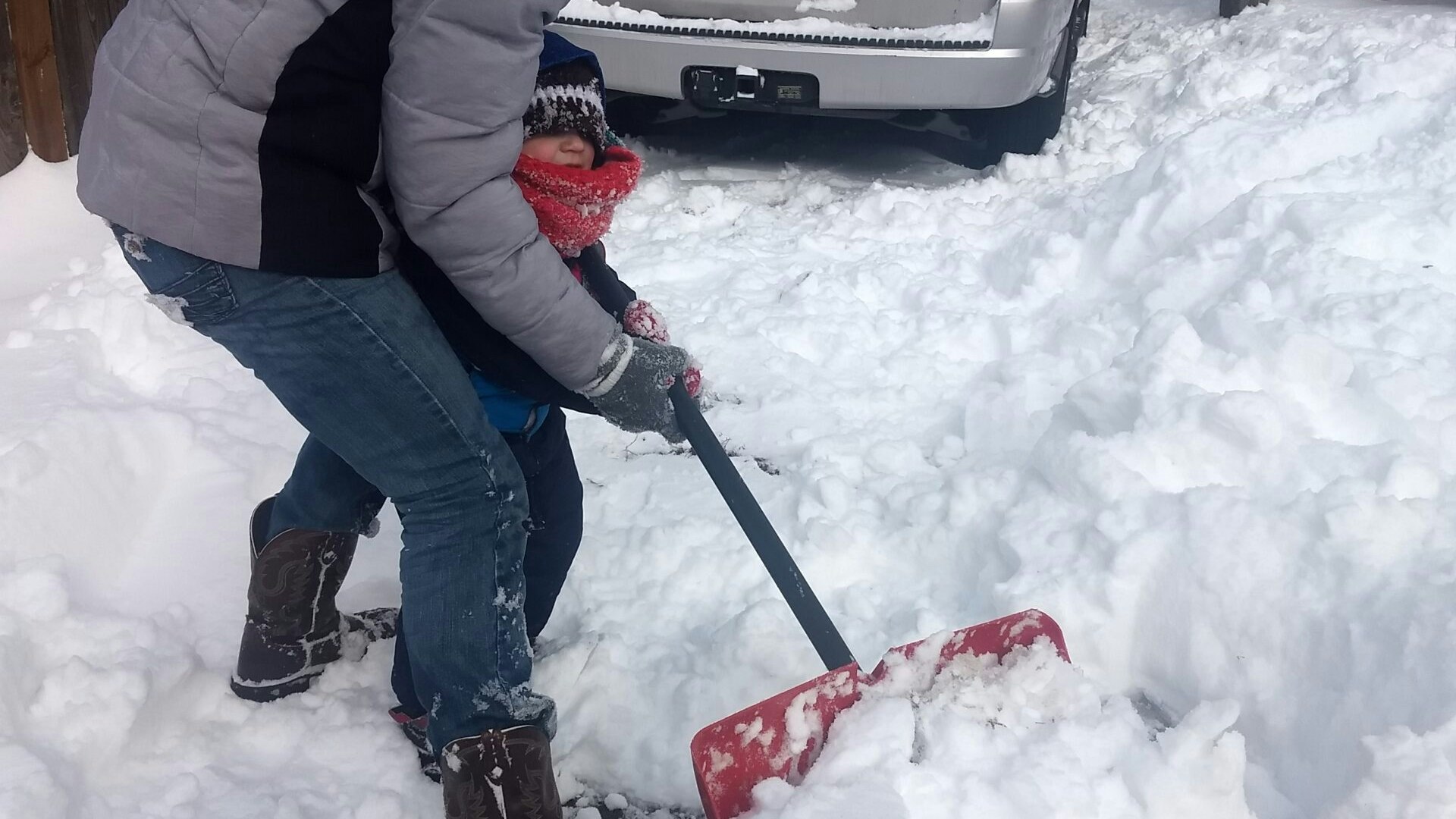 Bomb Cyclone Digging Out scaled