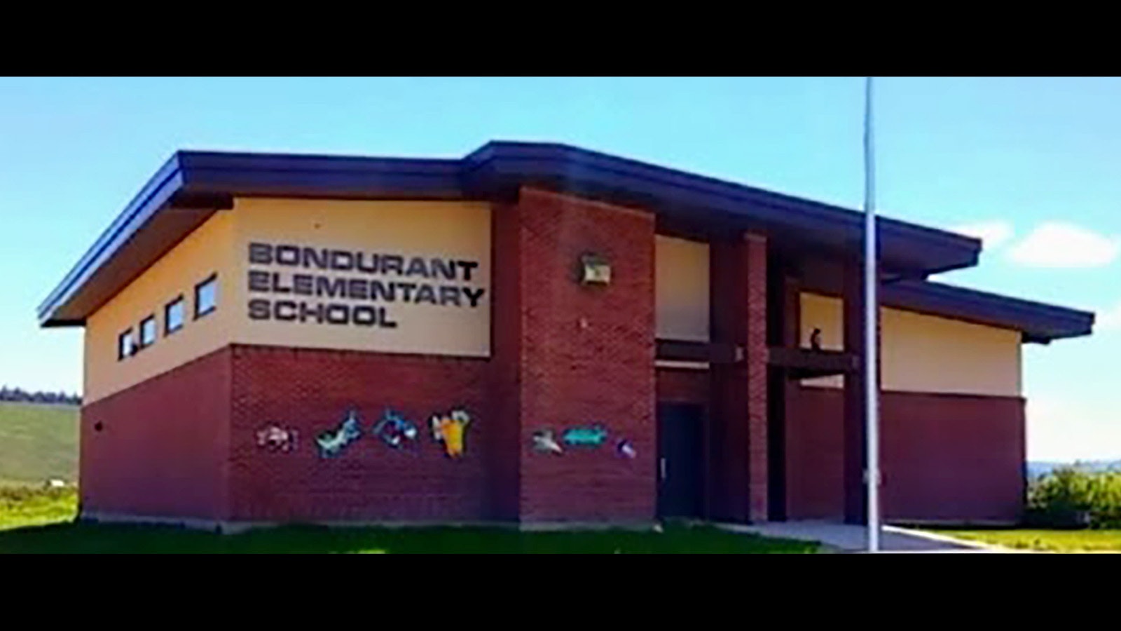 Bondurant Elementary School in Sublette County, Wyoming.