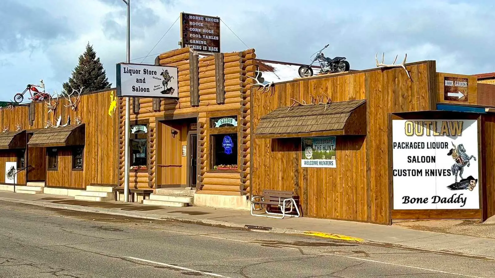 Dubois craftsman Ben Barto owns Bone Daddy Knives, a hobby turned big business that’s now bankrolling a transformation of Dubois' Outlaw Bar and giving the once-seedy watering hole a new vibe. “This was just a dump when we bought it,” Barto said.