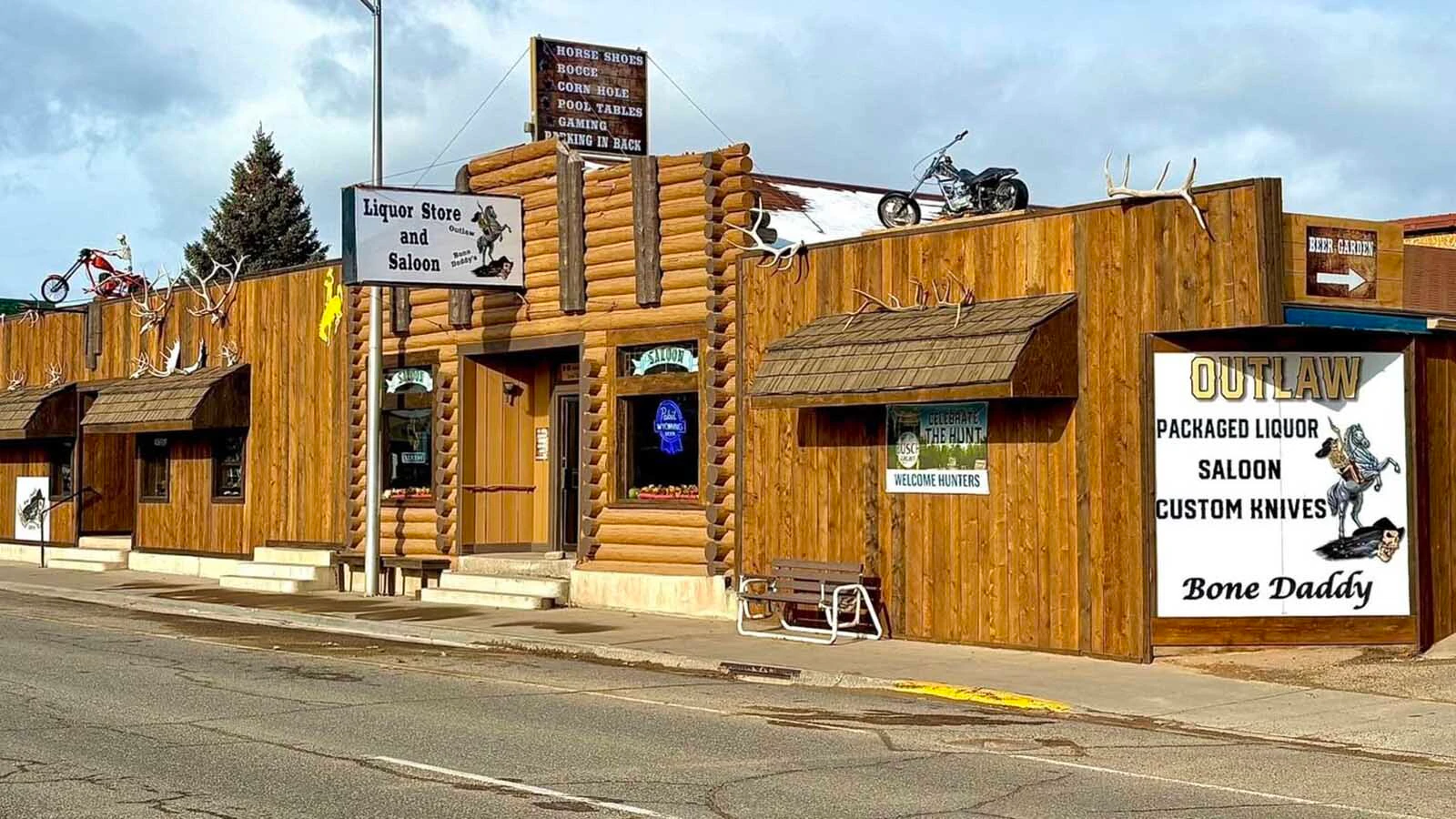 Dubois craftsman Ben Barto owns Bone Daddy Knives, a hobby turned big business that’s now bankrolling a transformation of Dubois' Outlaw Bar and giving the once-seedy watering hole a new vibe. “This was just a dump when we bought it,” Barto said.