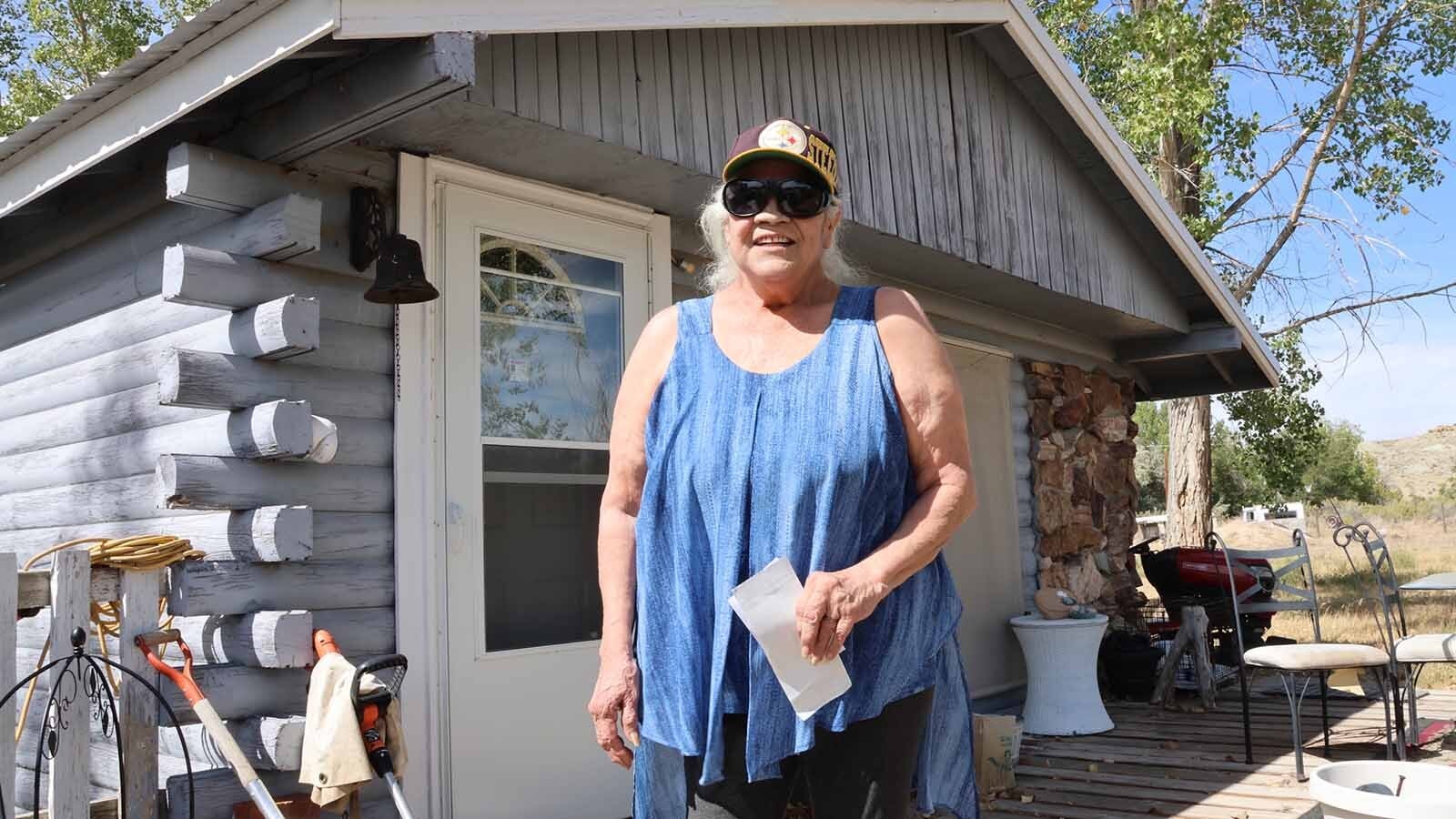 Christine Arnold said living in Bonneville required her to “get back to the basics.” She enjoys the dark night skies and watching the satellites with her binoculars.