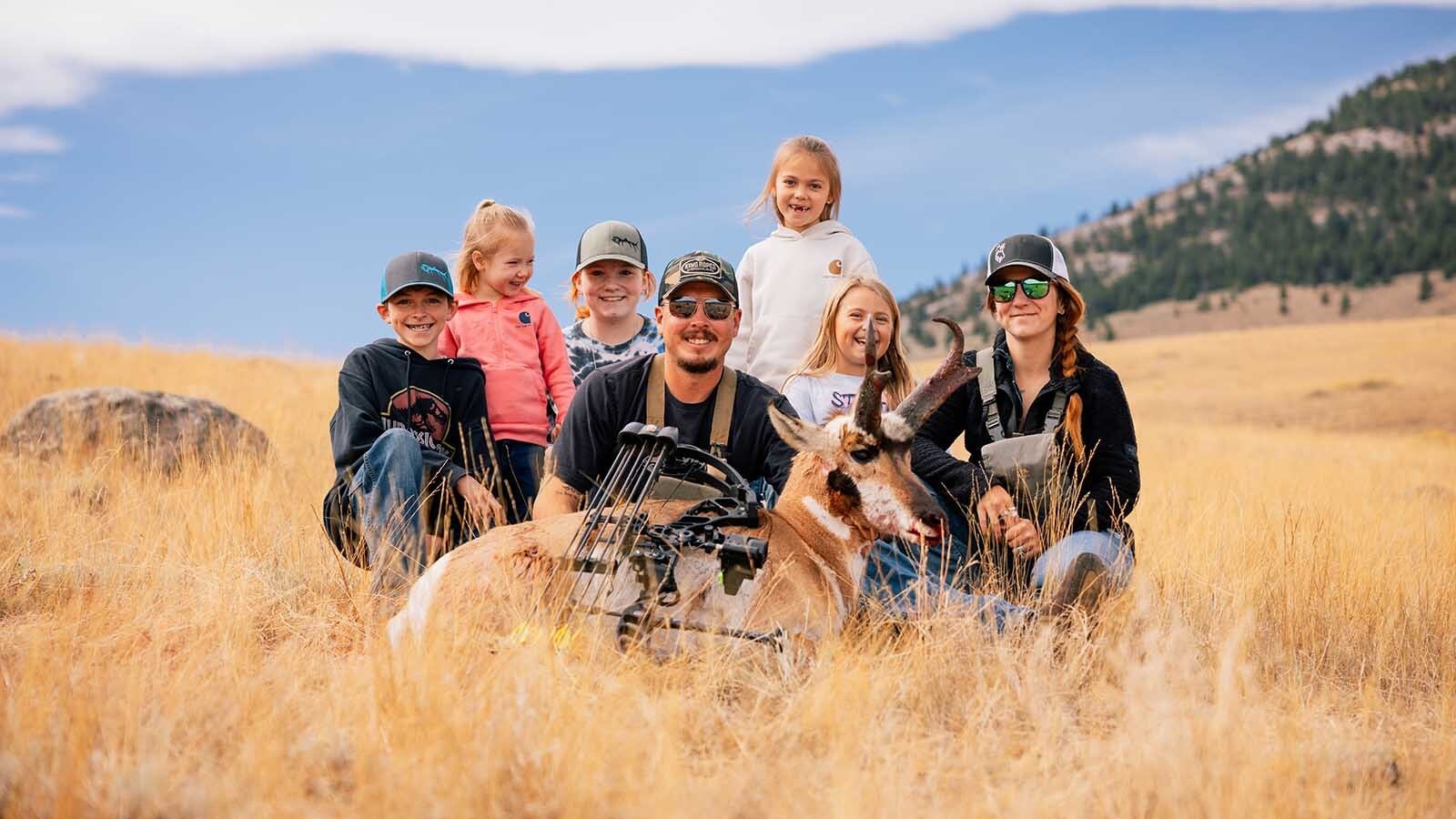 Wyoming’s archery antelope hunting seasons open in mid-August, and hunters say they’re a great family activity.