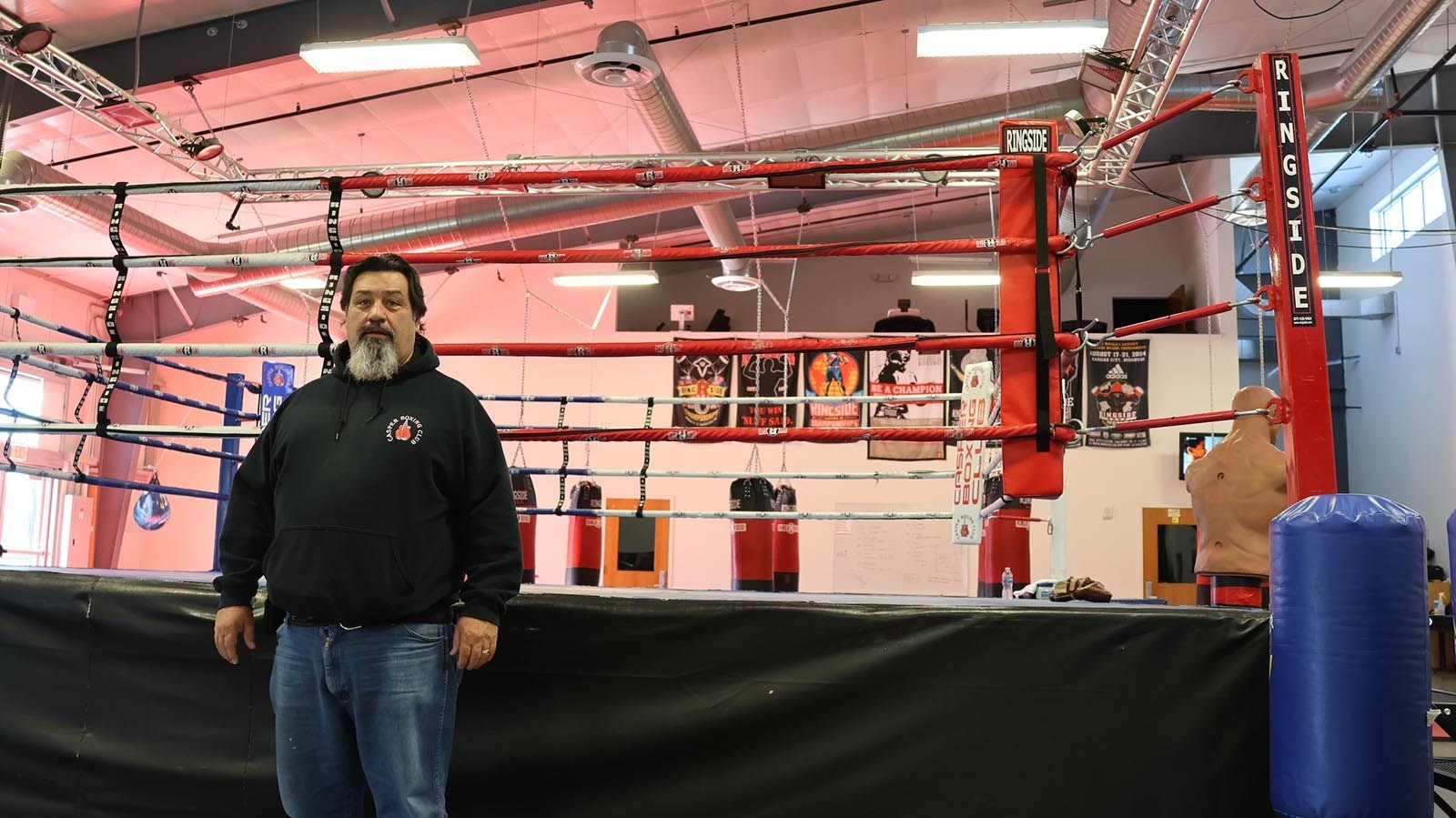 Casper Boxing Club Coach Clayton Jensen has thought a lot about the benefits of boxing. He says the sport kept him out of trouble as a young man.