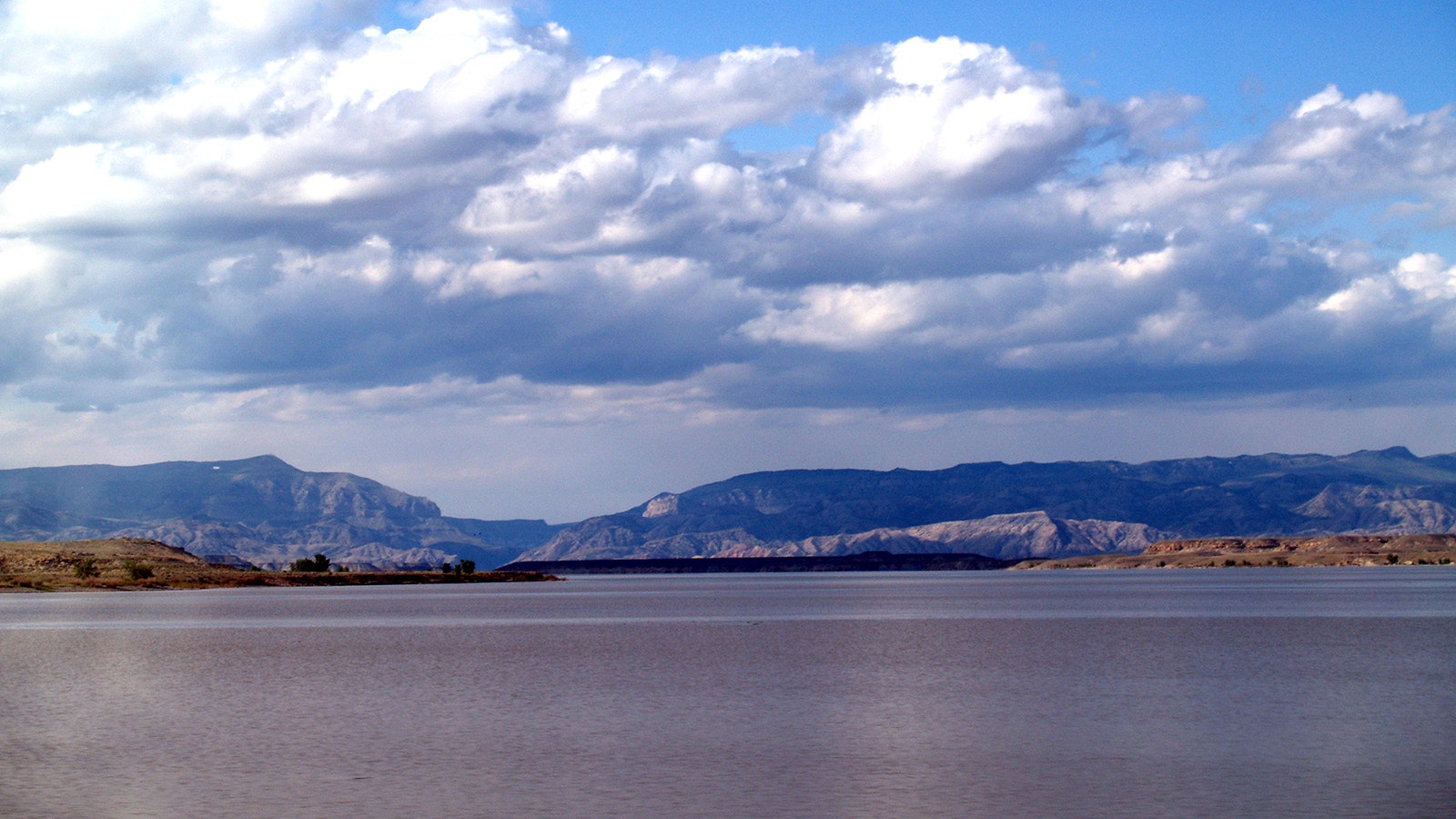 Boysen Reservoir in Boysen State Park in Fremont County, Wyoming.