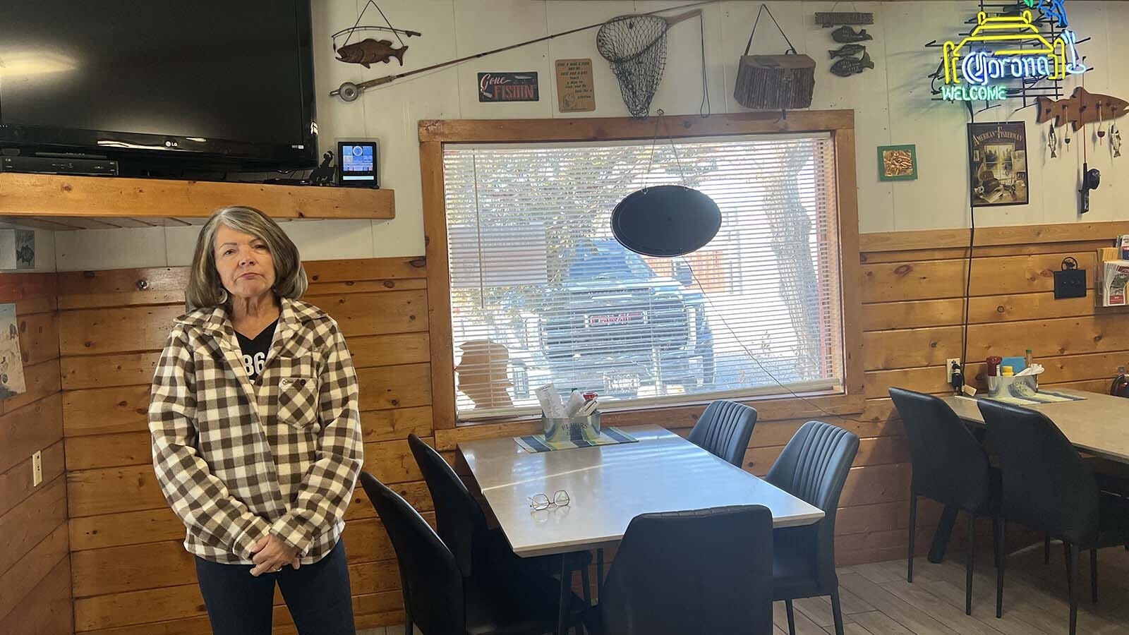 Georgia Epperson, co-owner of the Boysen Marina at Boysen Reservoir in Fremont County, says she worried that a huge annual ice fishing derby set for the middle of the month will be cancelled, because water still hasn’t frozen.