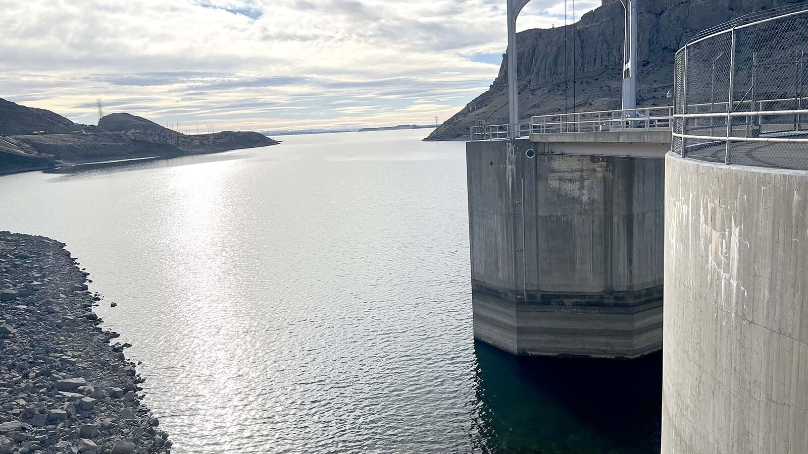 It almost looked like summer, with wide-open water Wednesday near Boysen Dam in Fremont County.