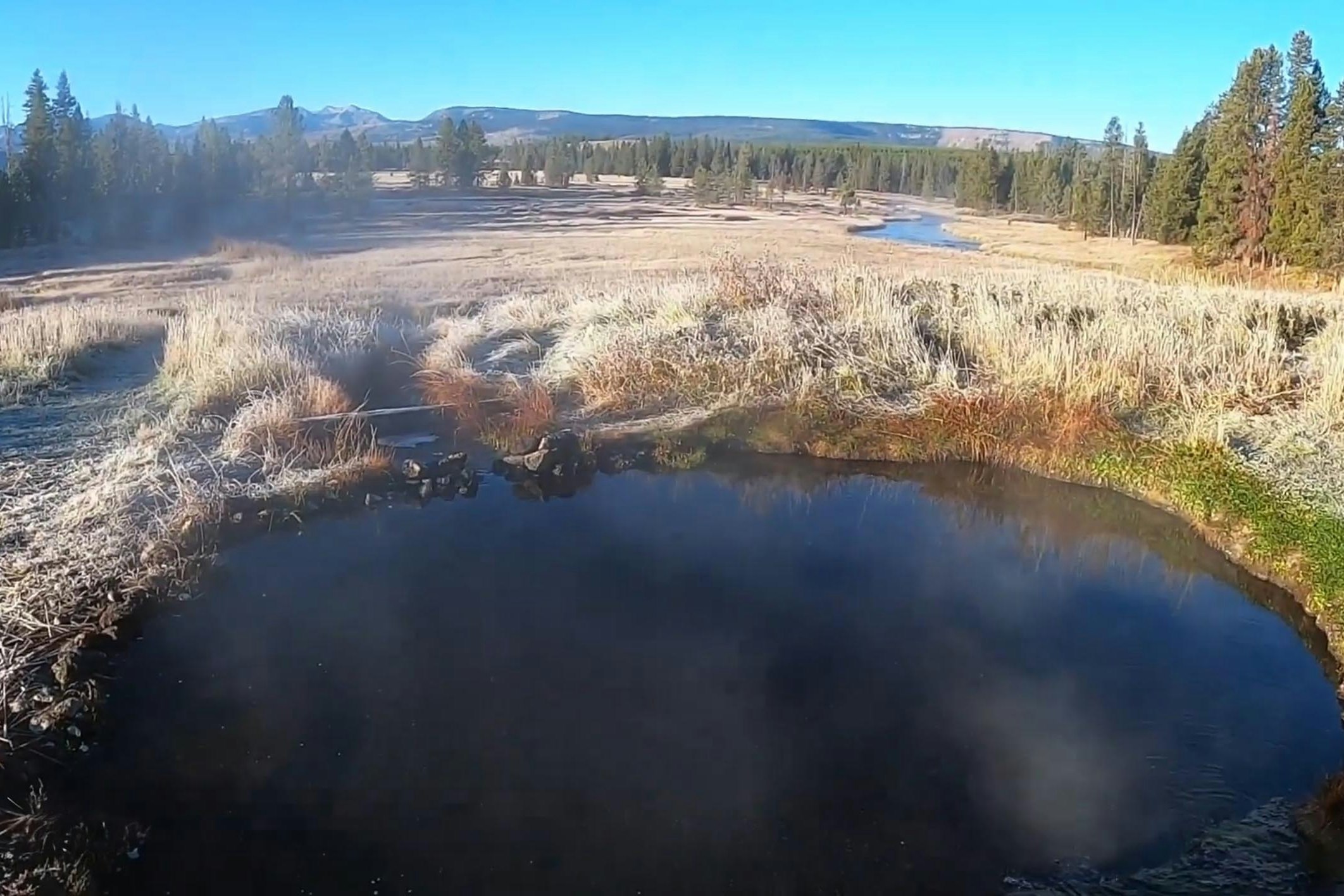 Polecat Hot Springs in Grand Teton National Park is one of several in Wyoming that's tested positive for a deadly brain-eating amoeba.
