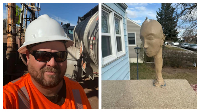 Cheyenne Trucker Was On A Road To Destruction, Then Sculpting Saved His ...