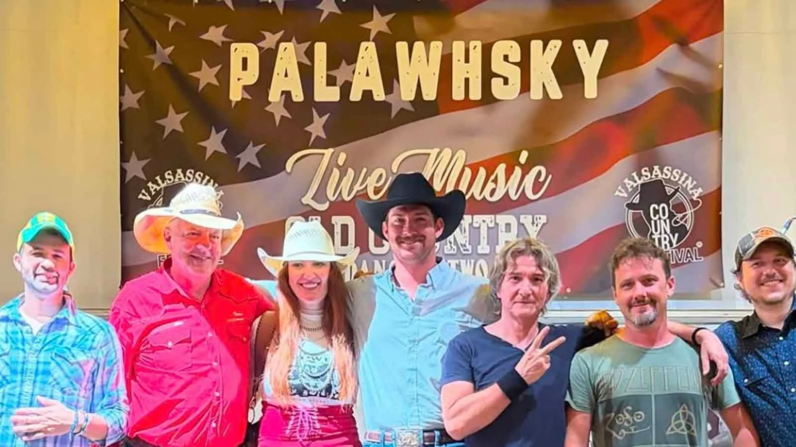 Though James knew that country music has become very popular in other parts of the world, he said the  excitement of Italian festivalgoers made for a very different show. 