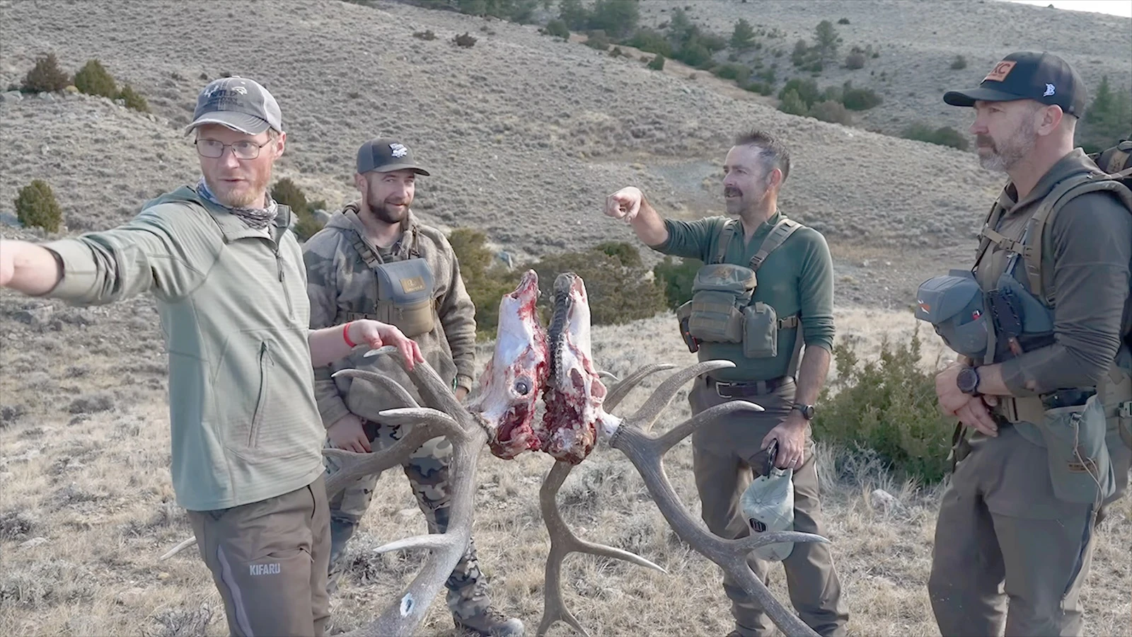 Johnson County rancher Brett DeLaap says he's remorseful about trying to take an elk head from the four hunters who helicoptered into public lands adjacent to his.