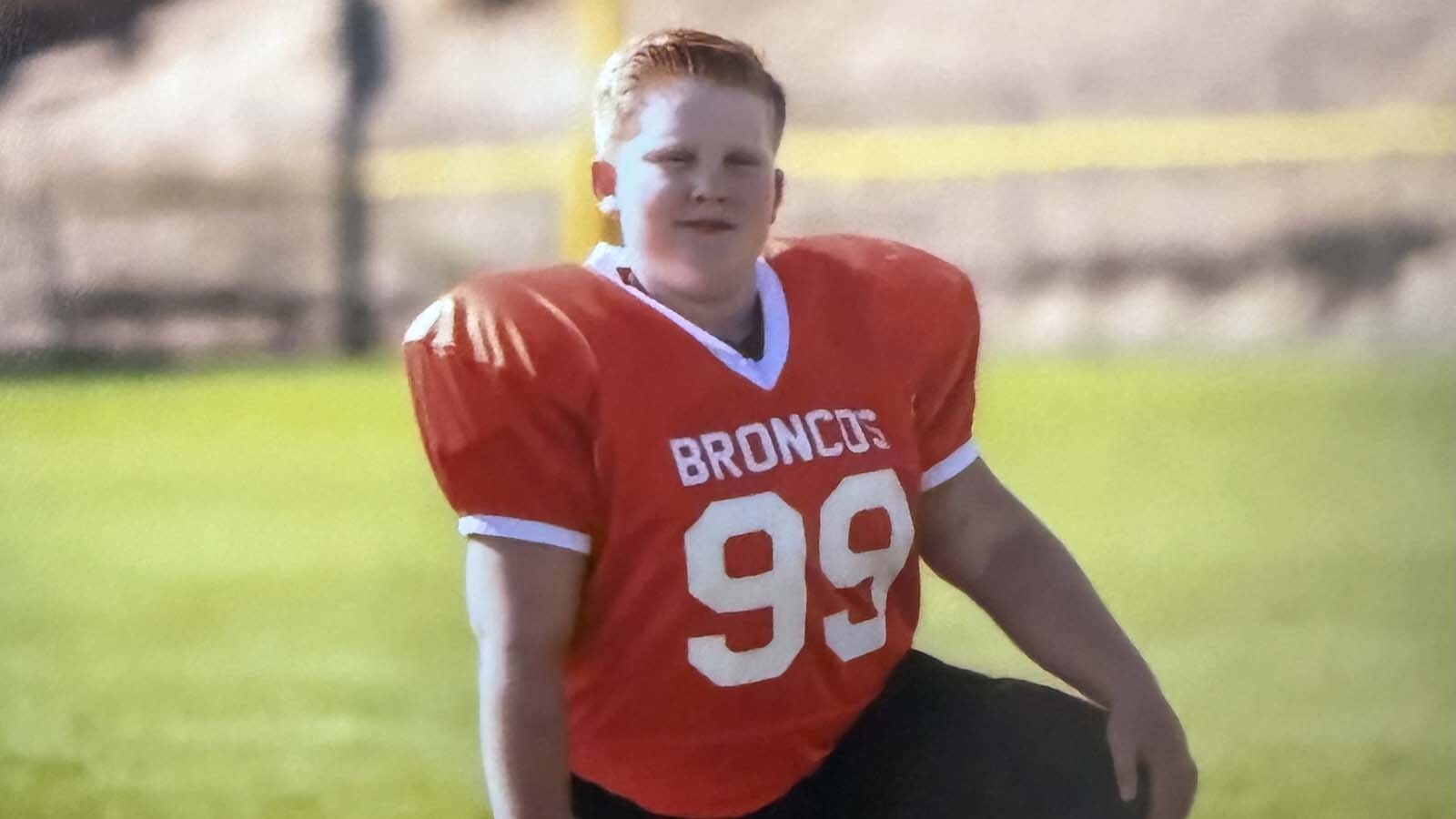 As the biggest player on the team as a sixth-grader, Bridger Healy wore 99. His former coach said he took his responsibilities as a leader seriously.