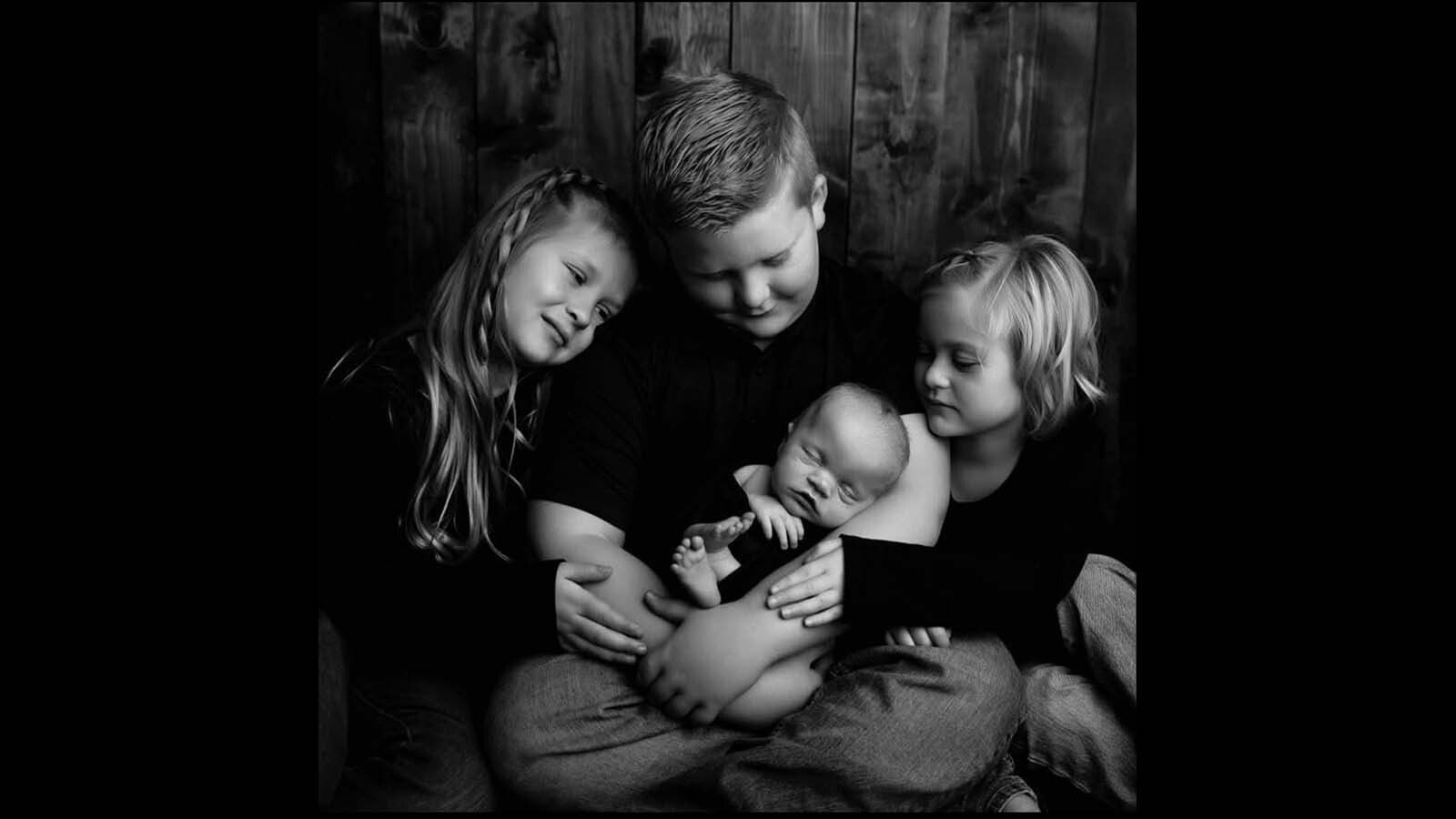 As the big brother, his aunt says Bridger Healy watched over his younger siblings.