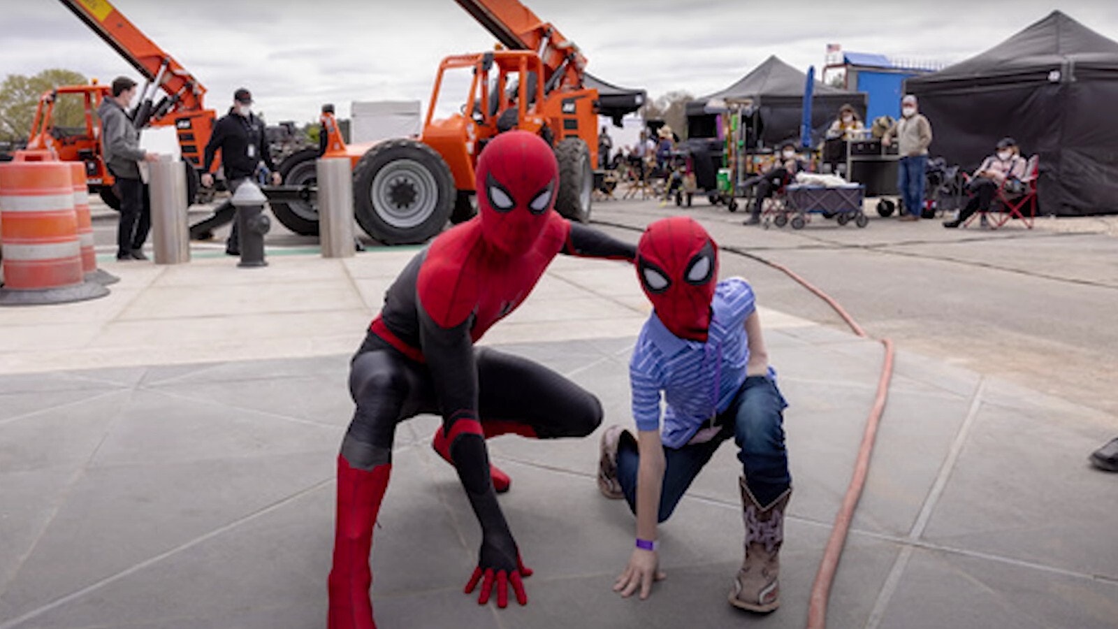 Bridger and Tom Holland