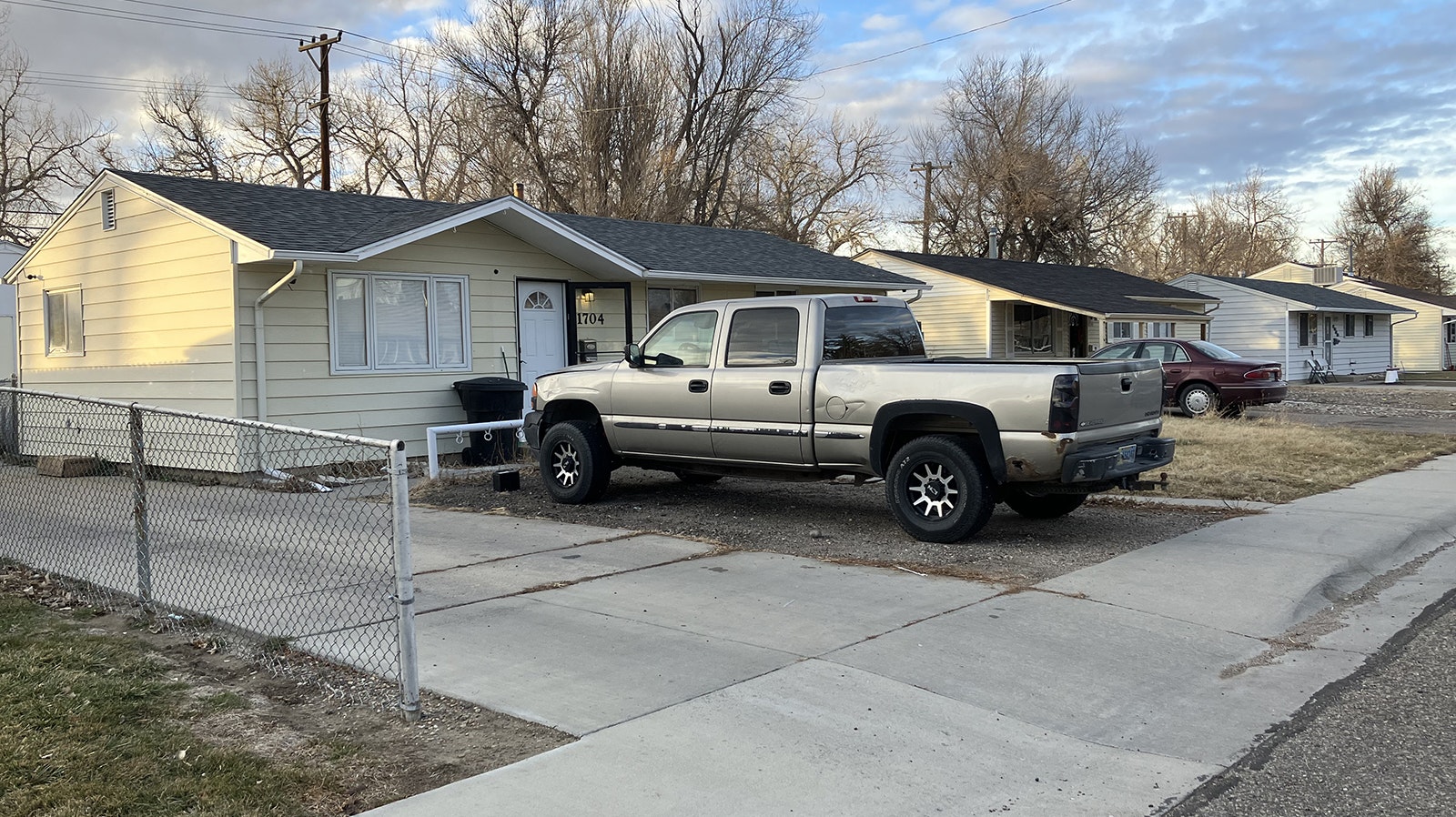 Casper Police Department officers and Natrona County Sheriff’s Office deputies responded to a call at this home early Saturday on a report of shots fired. One person was hospitalized with a non life-threatening gunshot wound.
