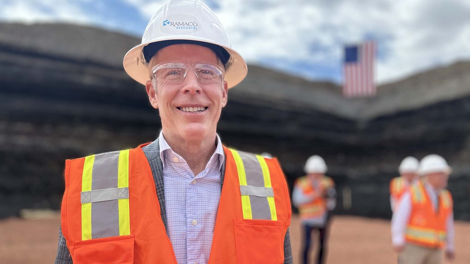 U.S. Secretary of Energy Chris Wright was among a laundry list of state and federal officials at Ramaco's Brook Mine for a ribbon cutting for the first new rare earths mine to open in the U.S. in 70 years on Friday, July 11, 2025.