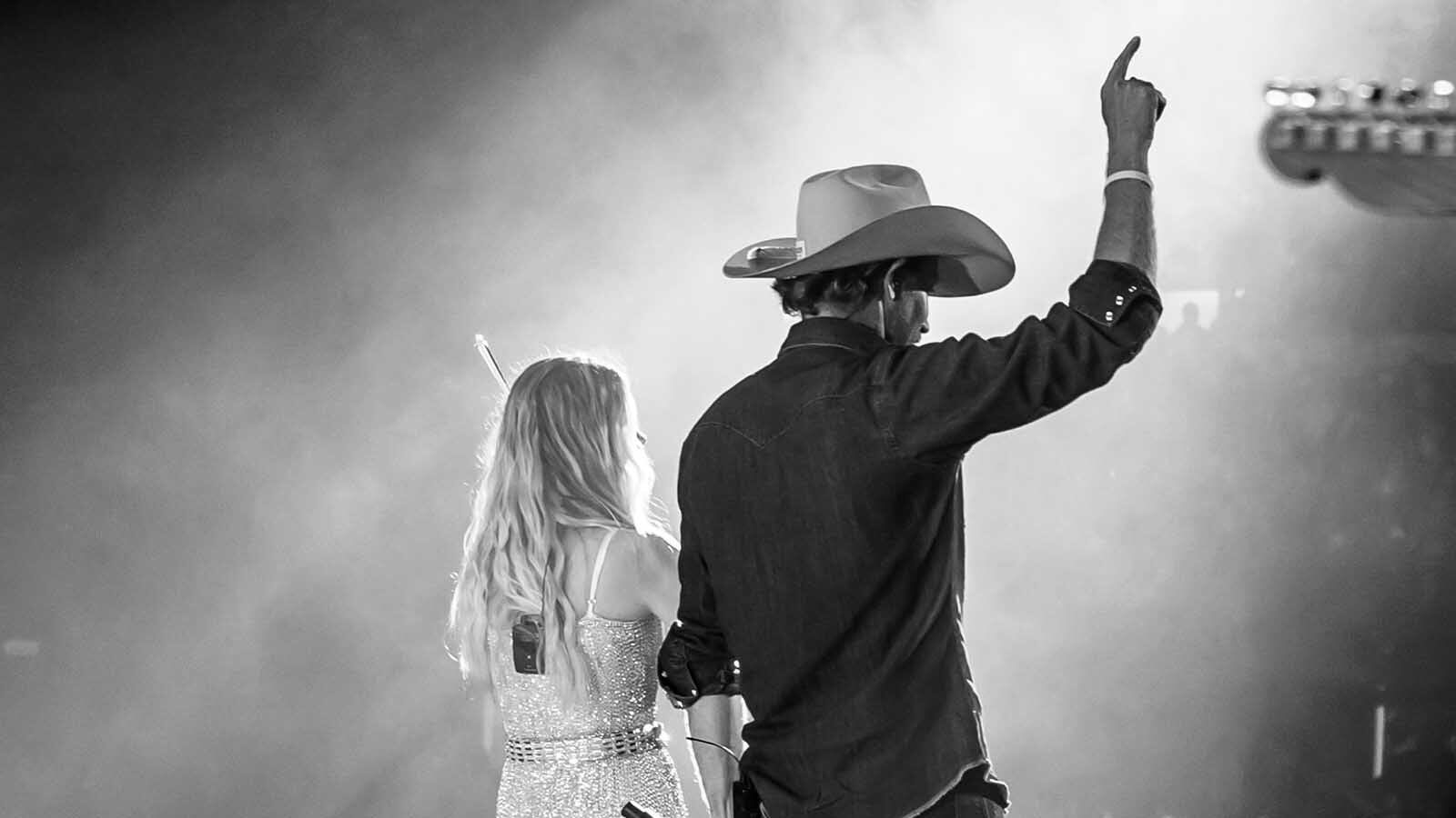 Chancey Williams was looking for a fiddle player to join his band when he met Brooke Latka in Casper at the College National Finals Rodeo in 2008. After watching her play, he invited her to audition by playing with them at a live show in the following weeks. 17 years later and she is still playing with the band.