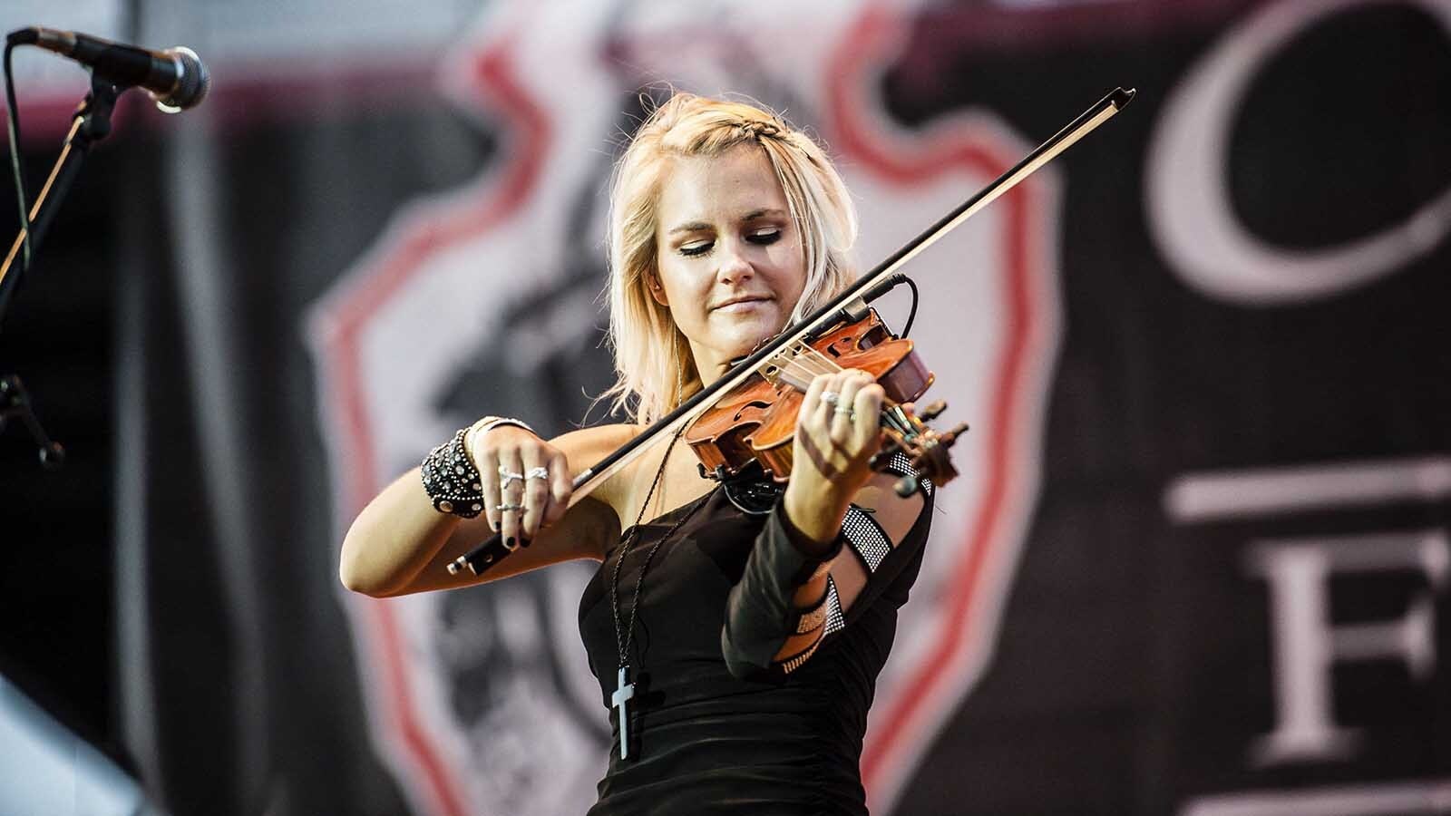 Brooke Latka was born and raised in Casper and classically trained as a violinist, but was drawn to the personality of country fiddle. For the past 17 years, she's been the fiddler for country music star Chancy Williams and his band.