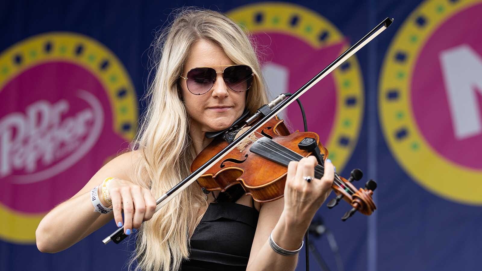 Brooke Latka was born and raised in Casper and classically trained as a violinist, but was drawn to the personality of country fiddle. For the past 17 years, she's been the fiddler for country music star Chancy Williams and his band.