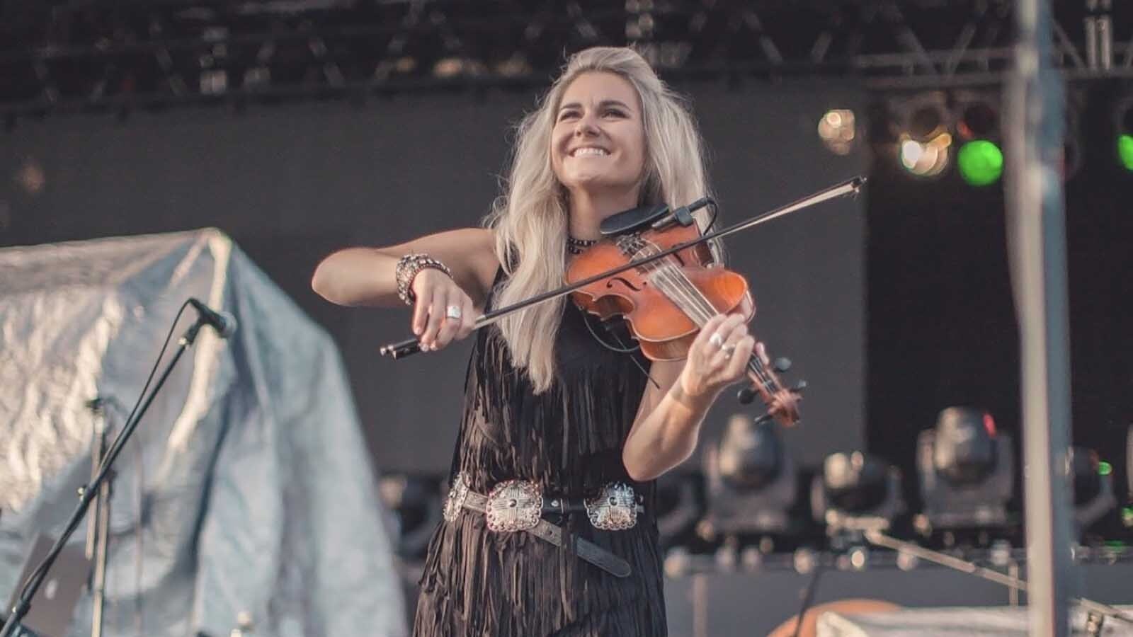Brooke Latka was born and raised in Casper and classically trained as a violinist, but was drawn to the personality of country fiddle. For the past 17 years, she's been the fiddler for country music star Chancy Williams and his band.