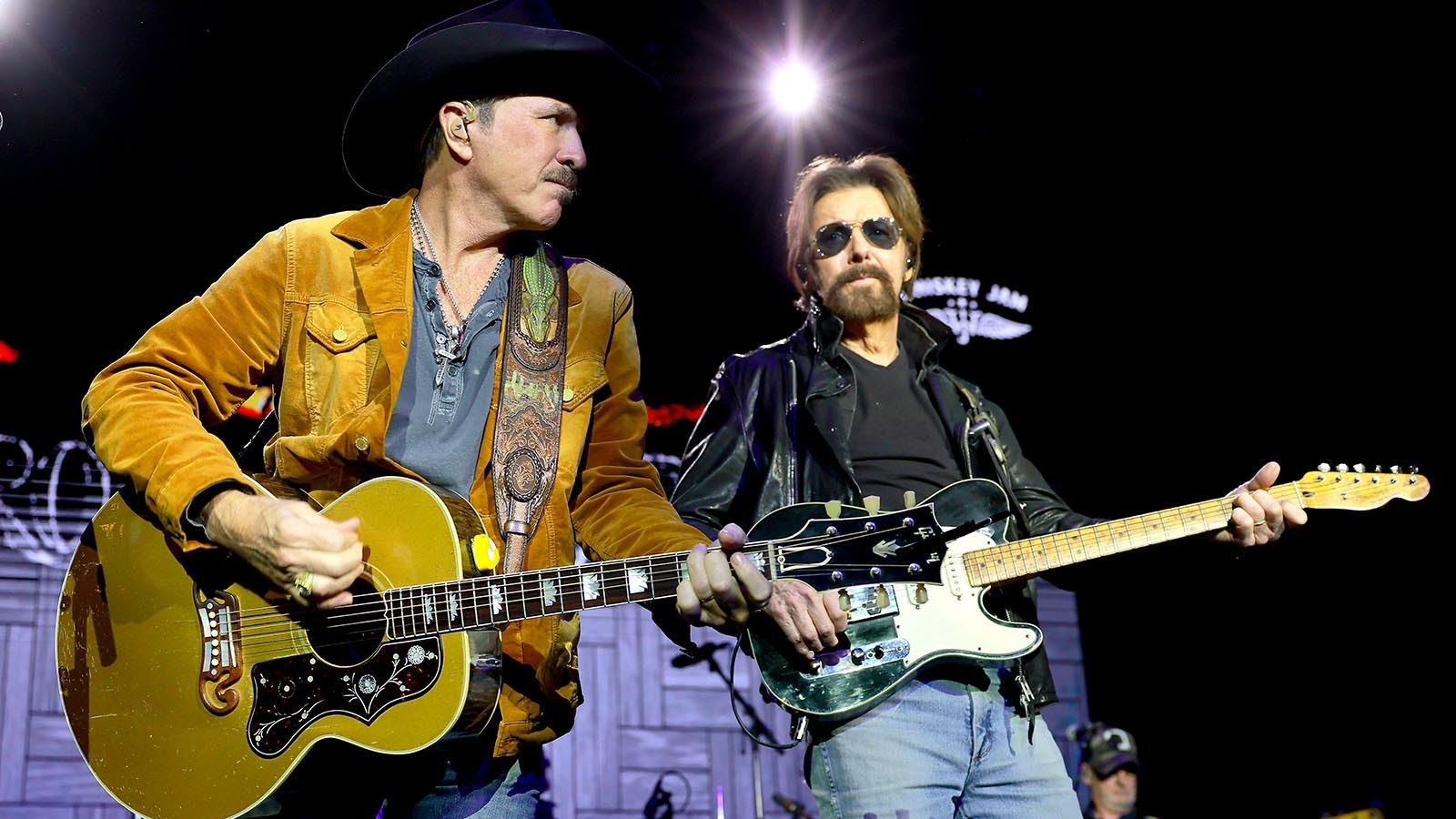 Kix Brooks, left, and Ronnie Dunn of Brooks & Dunn will play Cheyenne Frontier Days in 2025, it was announced March 6, 2025. They'll perform July 23 in a night show with Chancey Williams.