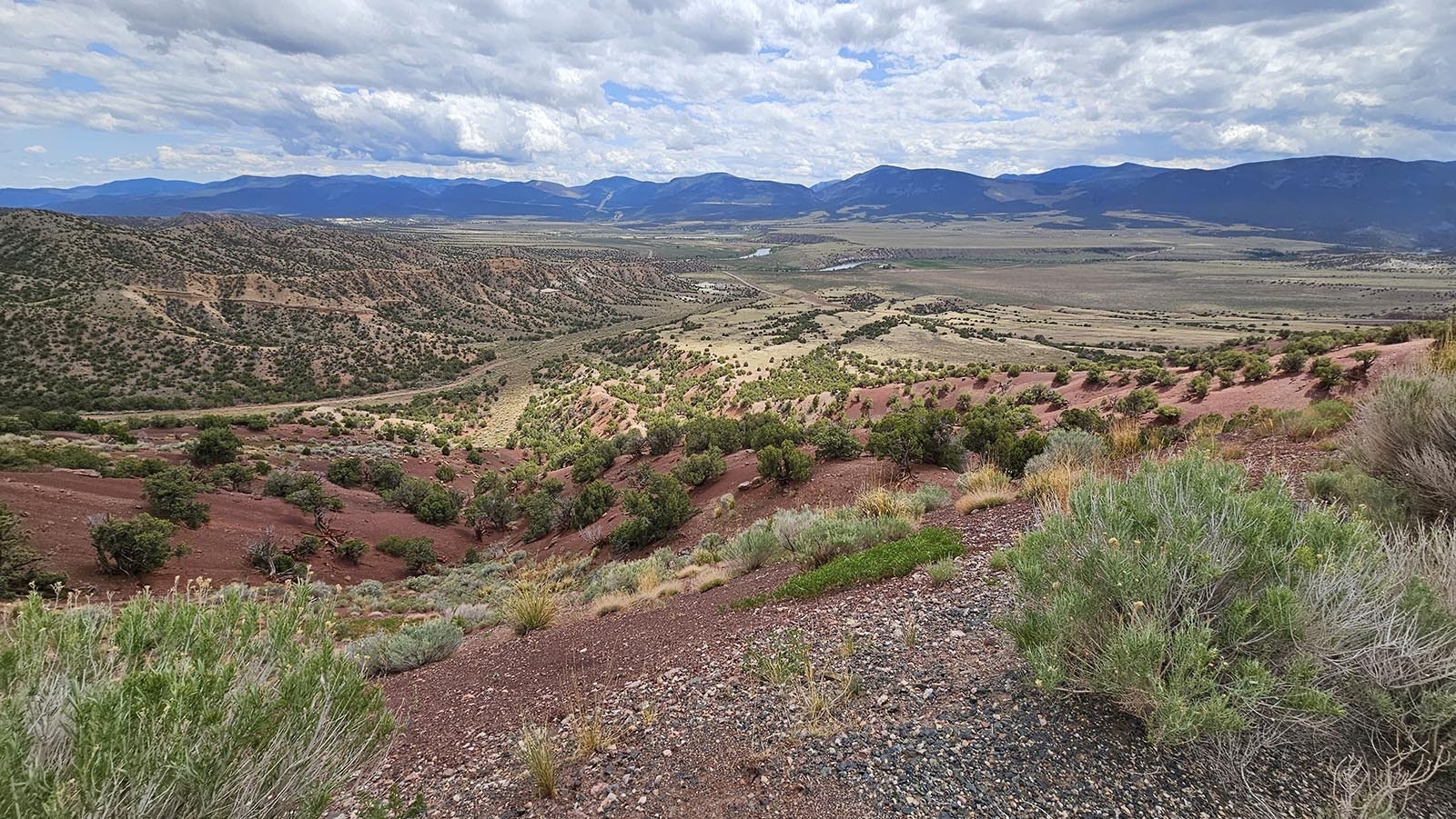 Brown's Hole, ringed by mountains, was an idea place to stash rustled cattle.