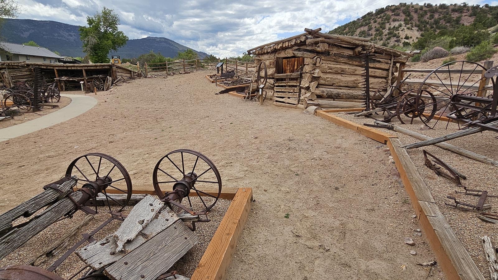 John Jarvie's Ranch is still much as it was in Butch Cassidy's Day. Jarvie had a general store at this ranch where he sold whiskey, ammunition, saddles, flour and other food stuffs. His was the only store in a 70-mile radius.