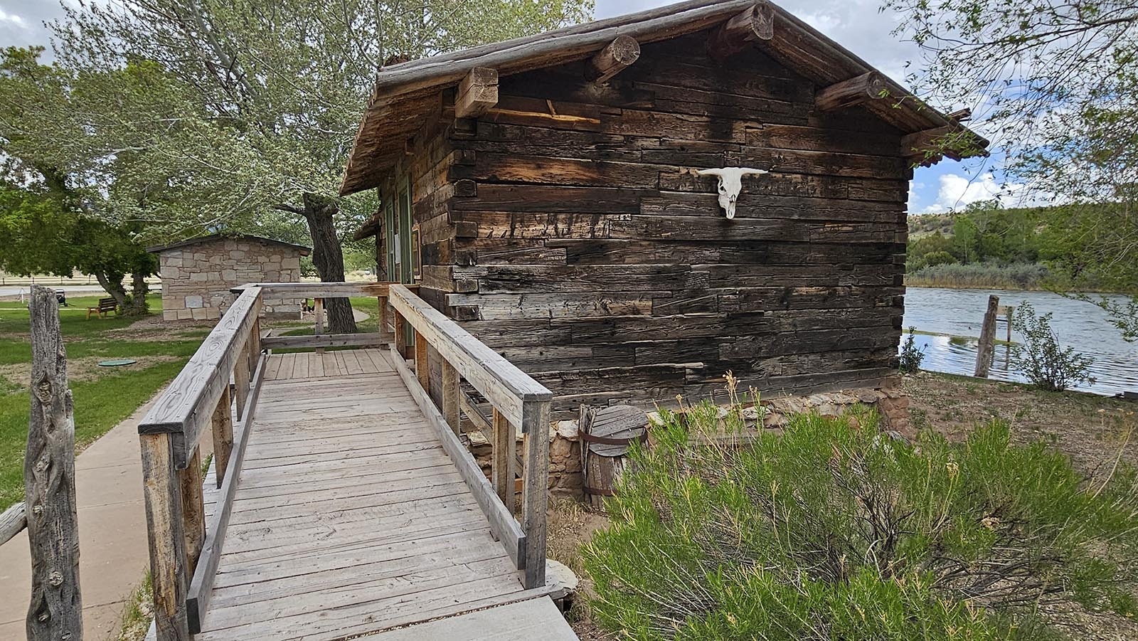 John Jarvie's General Store by the Green River.