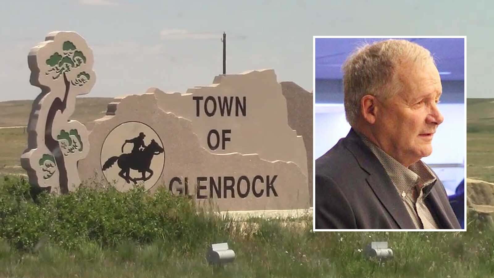 Glenrock, the town attorney and Mayor Bruce Rommel, pictured, asked a Virginia federal judge Friday to dismiss them from a $350 million lawsuit over claims they helped steal banking trade secrets. They’ve called the lawsuit an attempt to "bully a small Wyoming town into submission.”