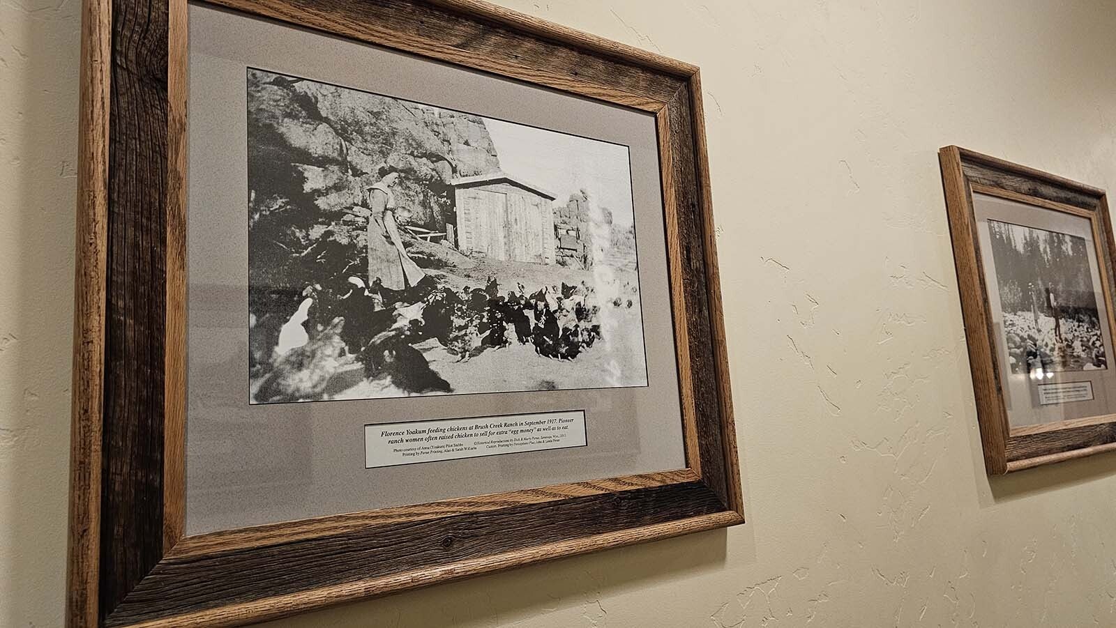 History hangs on the walls at Brush Creek Ranch, a picture on a world gone, but not forgotten, and a symbol of the "simpler" times we all crave.