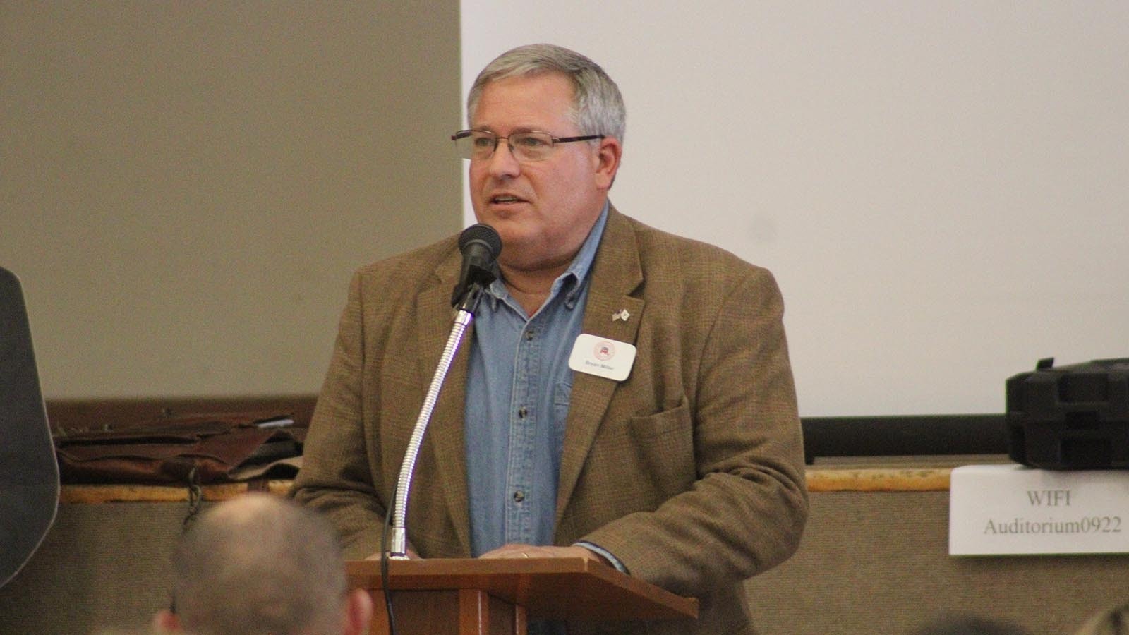Bryan Miller of Sheridan was elected the new chairman of the Wyoming Republican Party on Saturday, May 3, 2025.