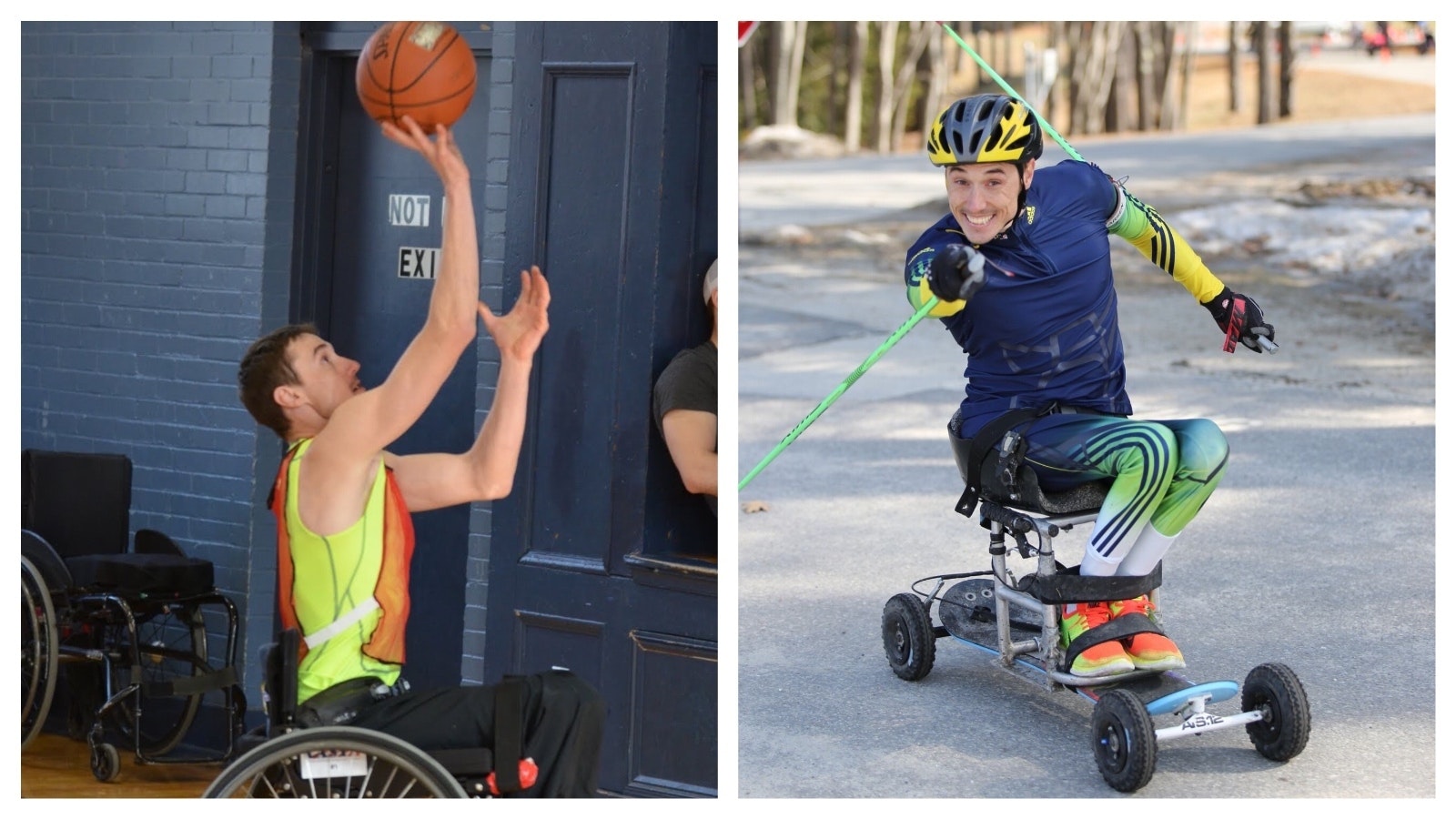 Following his life-altering war injury, Brian Pryce found sports was a good outlet.