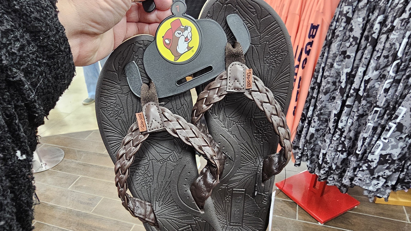 These are actually kind of nice for cushioned flip-flops.