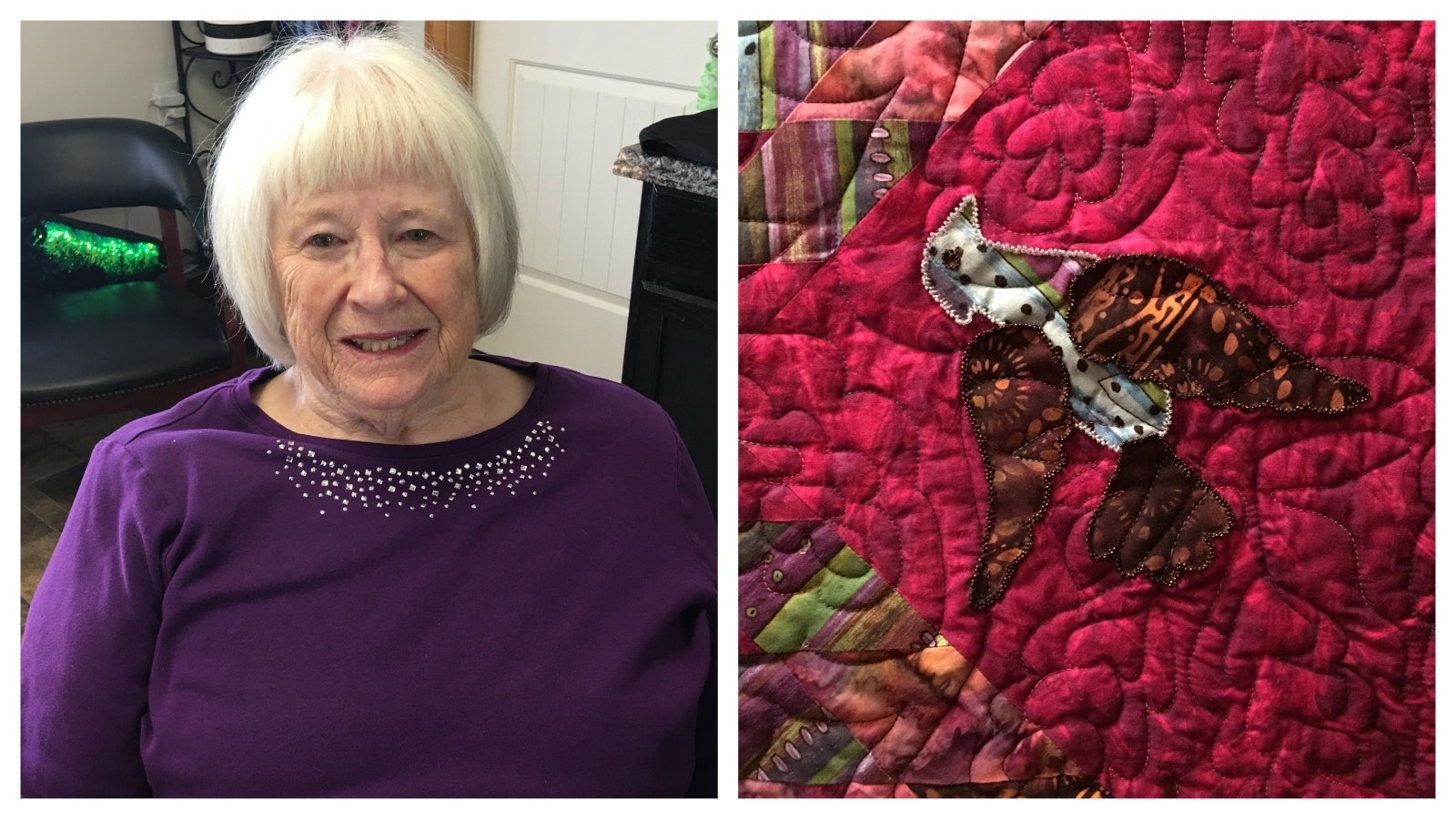 Jo Orchard, 84, of Ten Sleep has been inspired by Wyoming and its people since the 1970s. She has channeled that love into her original buckskin dresses, beaded art and quilts.